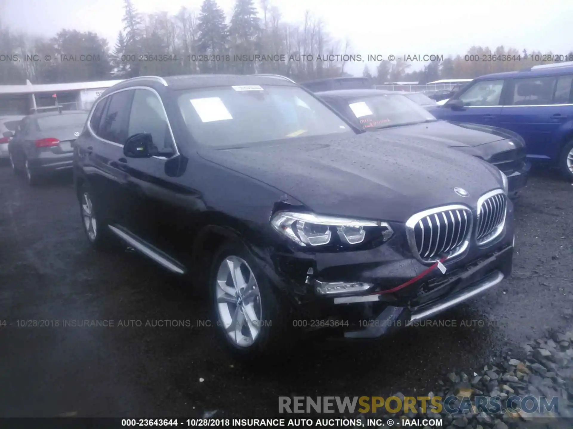 1 Photograph of a damaged car 5UXTR9C5XKLD90302 Bmw X3 2019