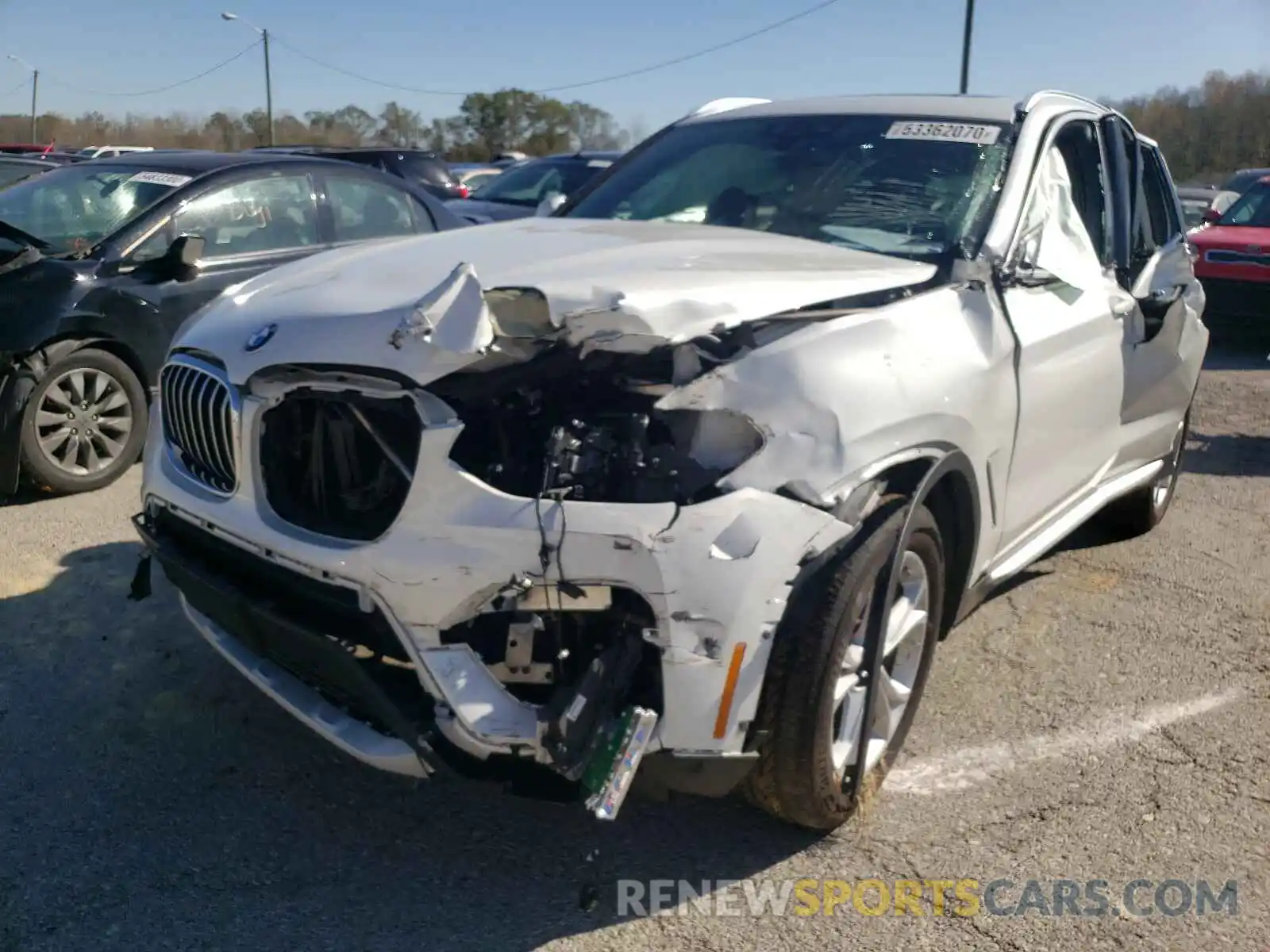 2 Photograph of a damaged car 5UXTR9C5XKLD91157 BMW X3 2019