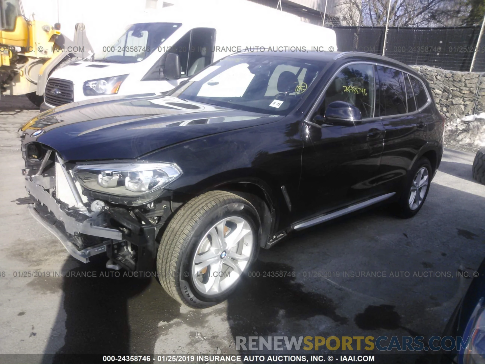 2 Photograph of a damaged car 5UXTR9C5XKLD91658 BMW X3 2019