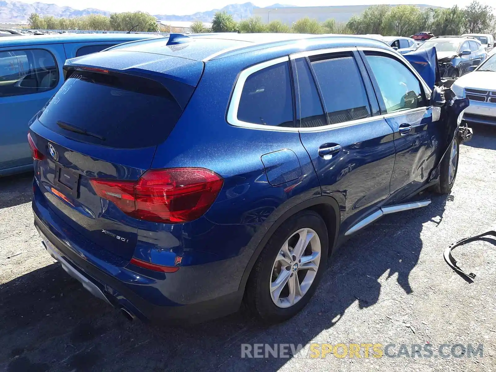 4 Photograph of a damaged car 5UXTR9C5XKLD94026 BMW X3 2019