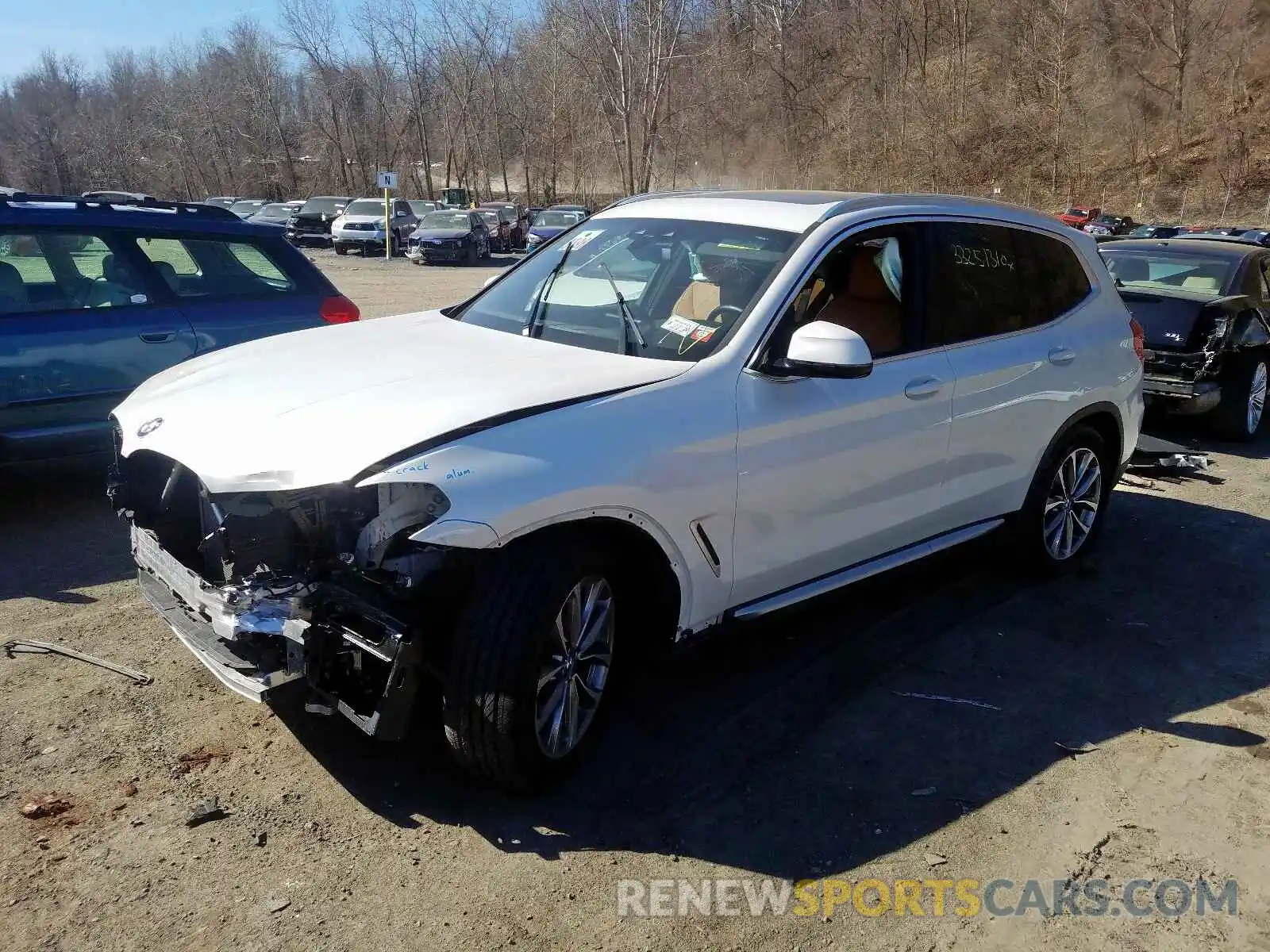 2 Photograph of a damaged car 5UXTR9C5XKLD94043 BMW X3 2019