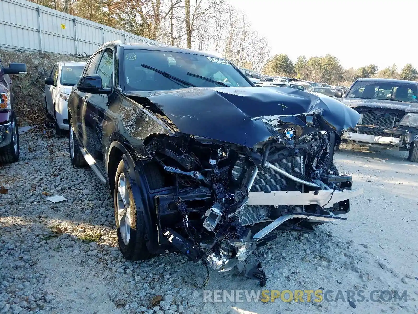 1 Photograph of a damaged car 5UXTR9C5XKLD94558 BMW X3 2019