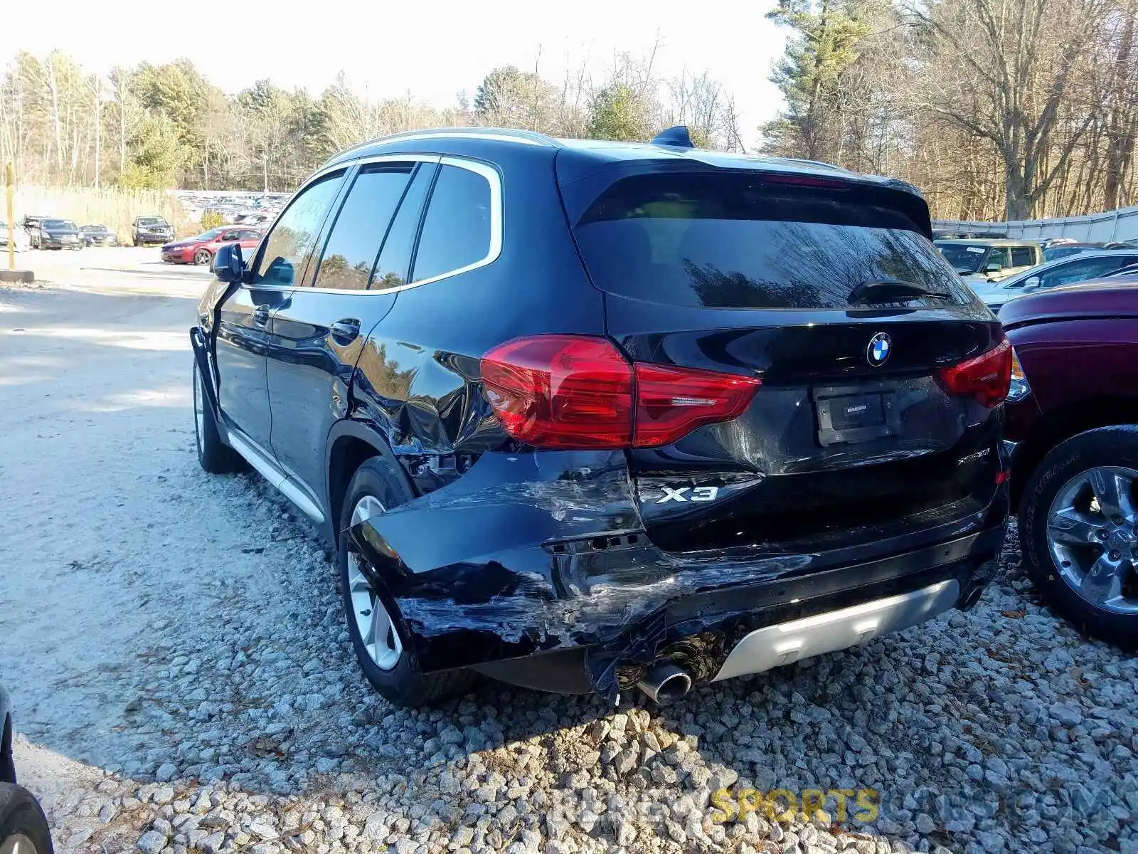 3 Photograph of a damaged car 5UXTR9C5XKLD94558 BMW X3 2019