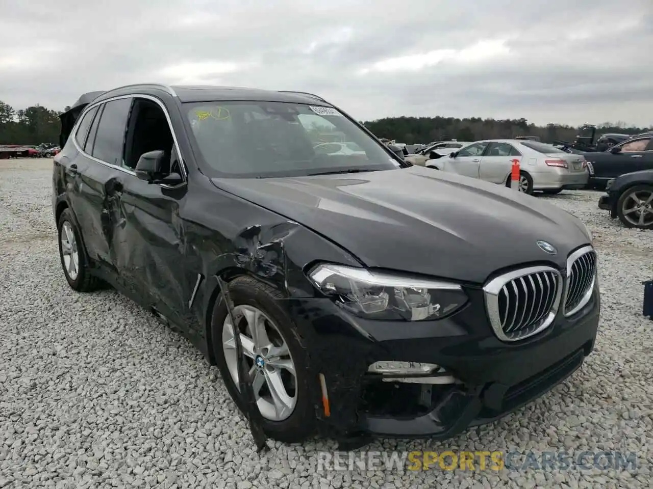 1 Photograph of a damaged car 5UXTR9C5XKLD94995 BMW X3 2019