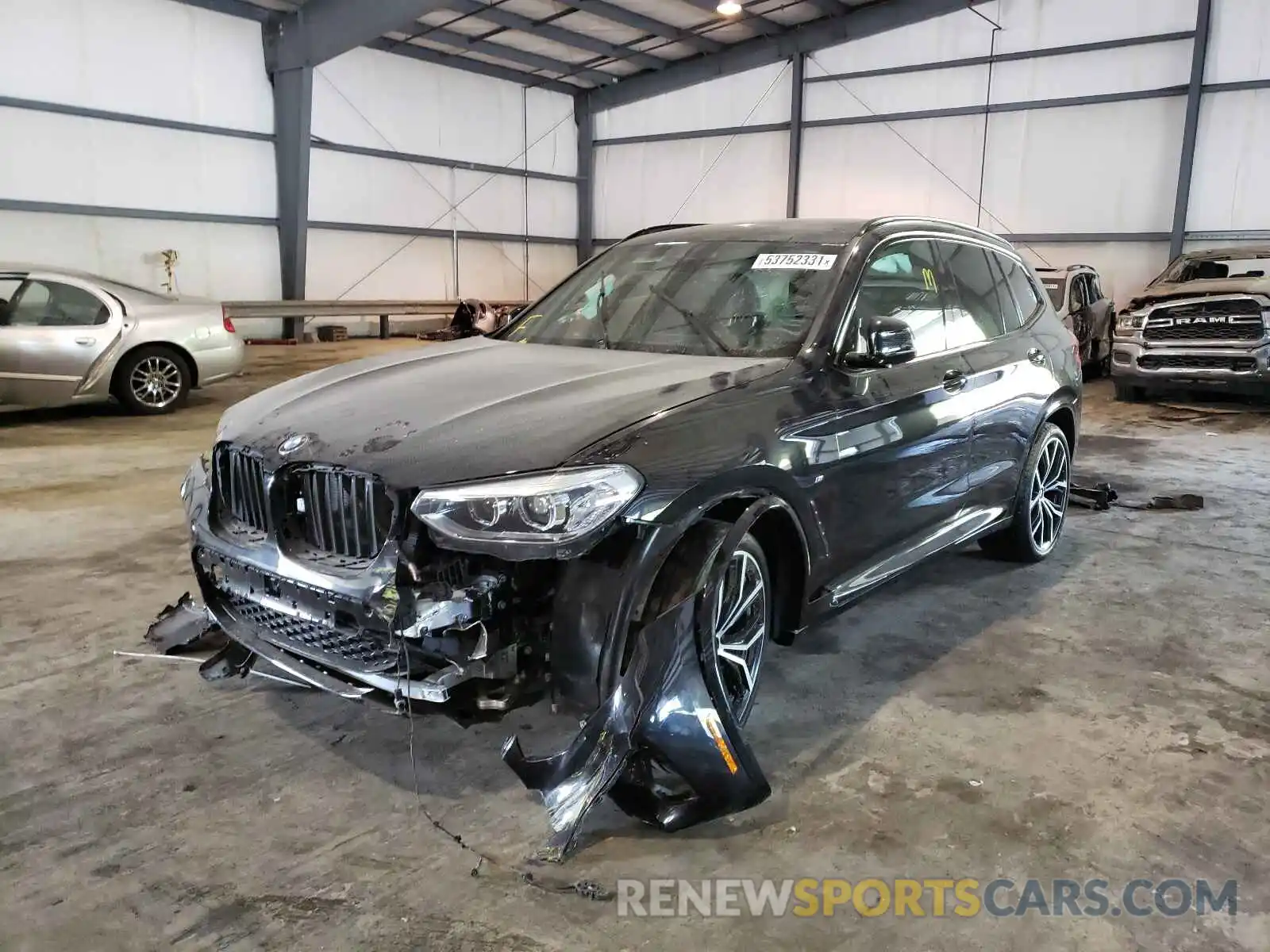 2 Photograph of a damaged car 5UXTR9C5XKLD98626 BMW X3 2019