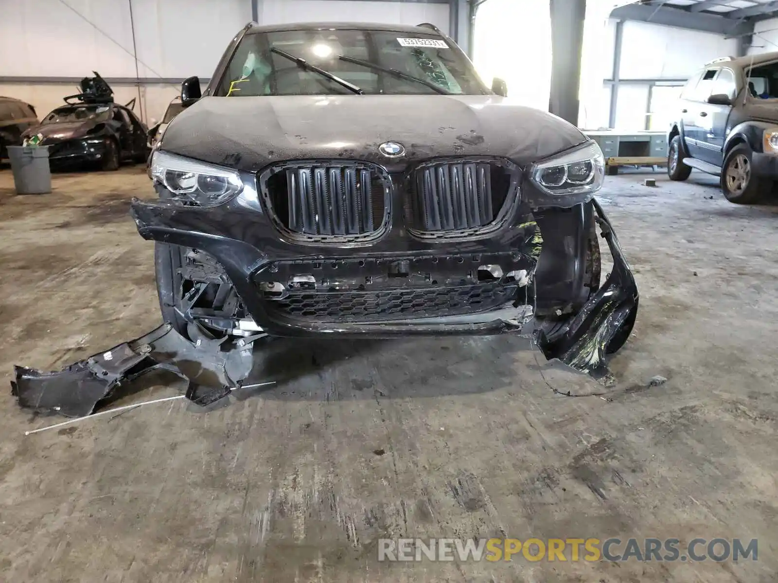 9 Photograph of a damaged car 5UXTR9C5XKLD98626 BMW X3 2019