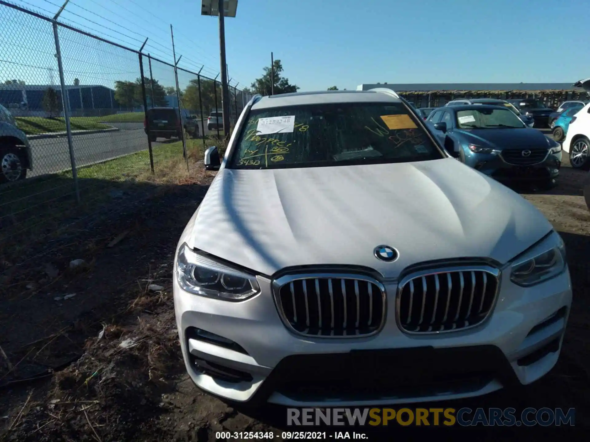 6 Photograph of a damaged car 5UXTR9C5XKLE11228 BMW X3 2019