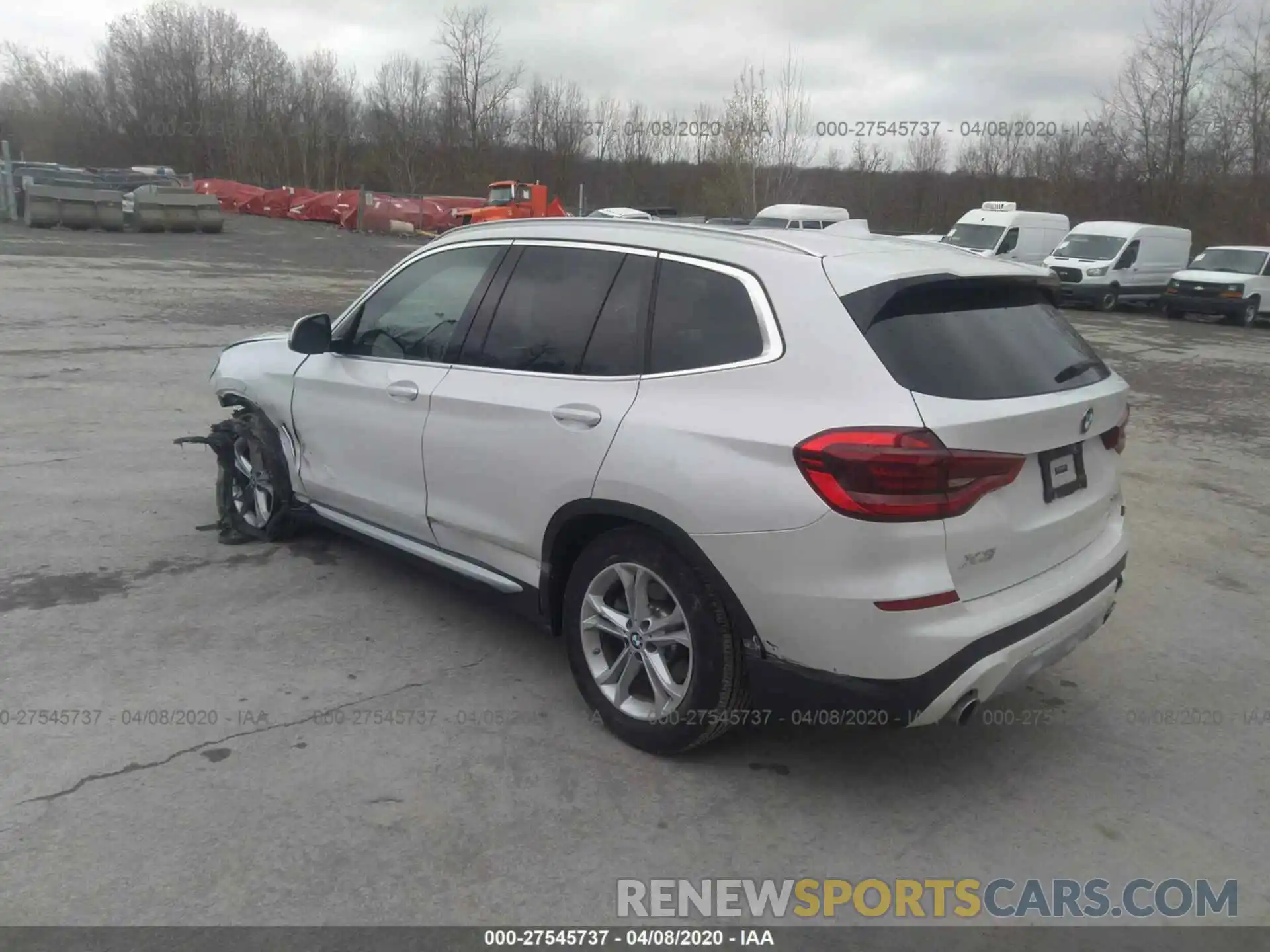 3 Photograph of a damaged car 5UXTR9C5XKLE11908 BMW X3 2019