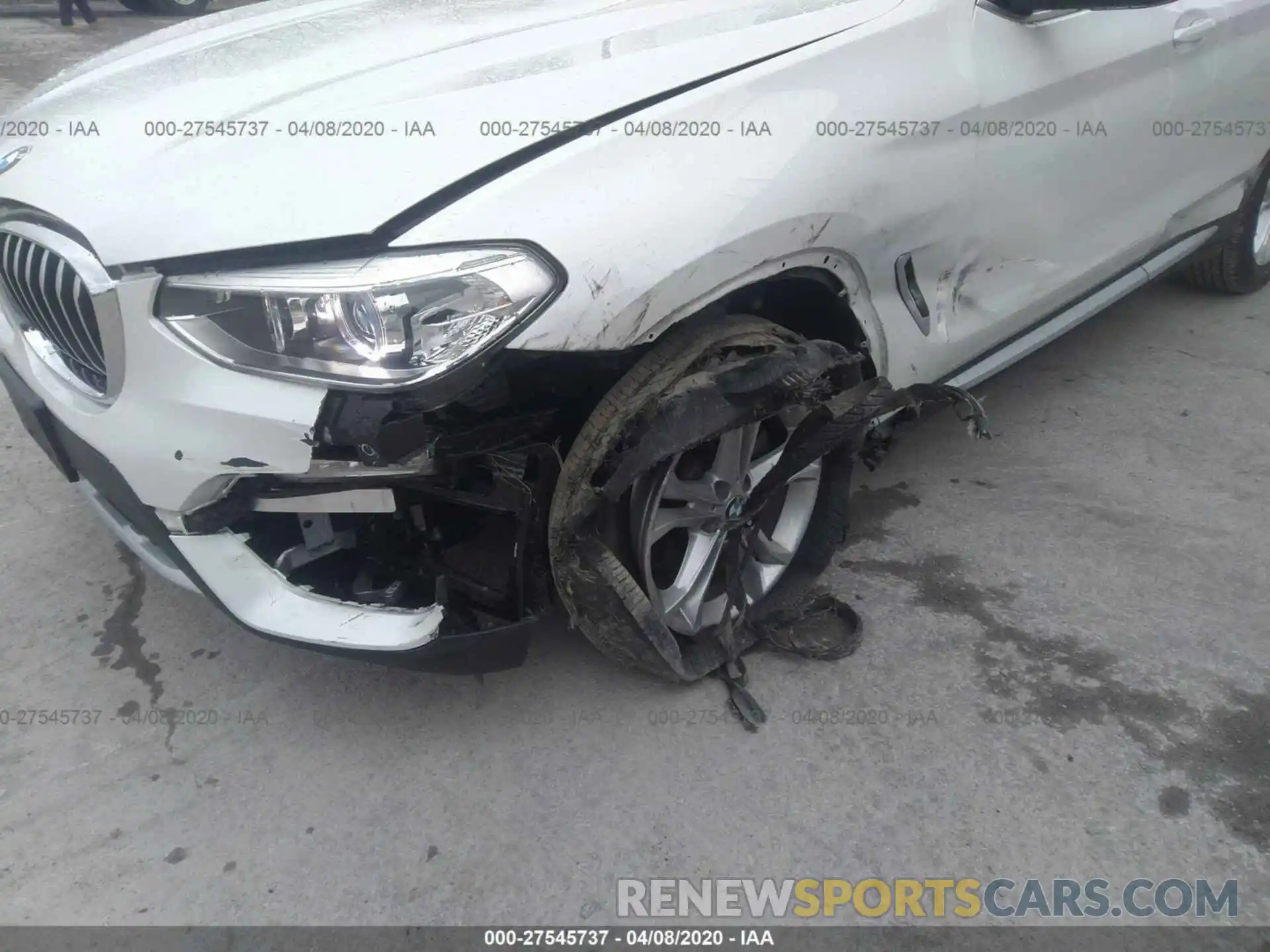 6 Photograph of a damaged car 5UXTR9C5XKLE11908 BMW X3 2019