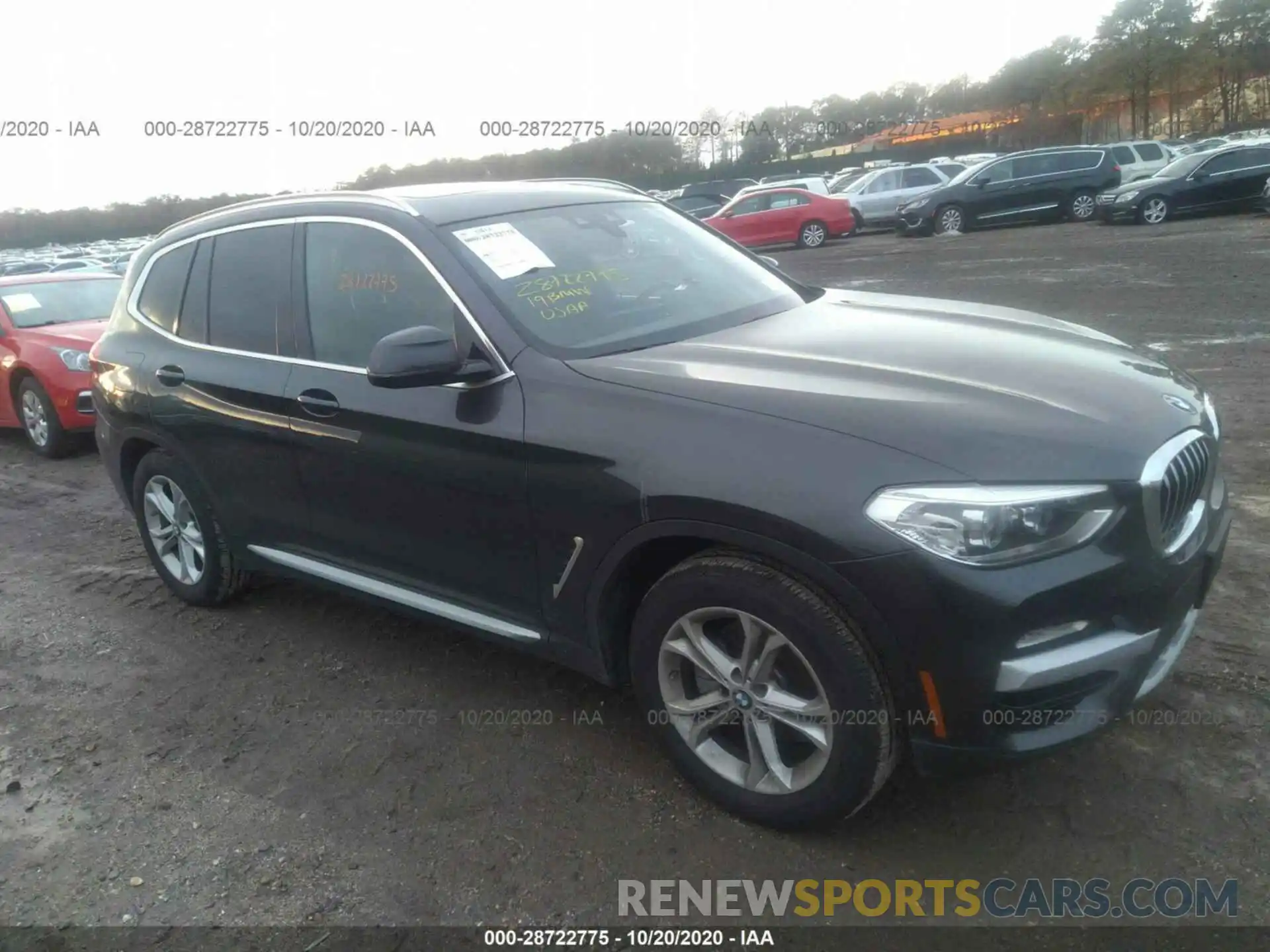 1 Photograph of a damaged car 5UXTR9C5XKLE14789 BMW X3 2019