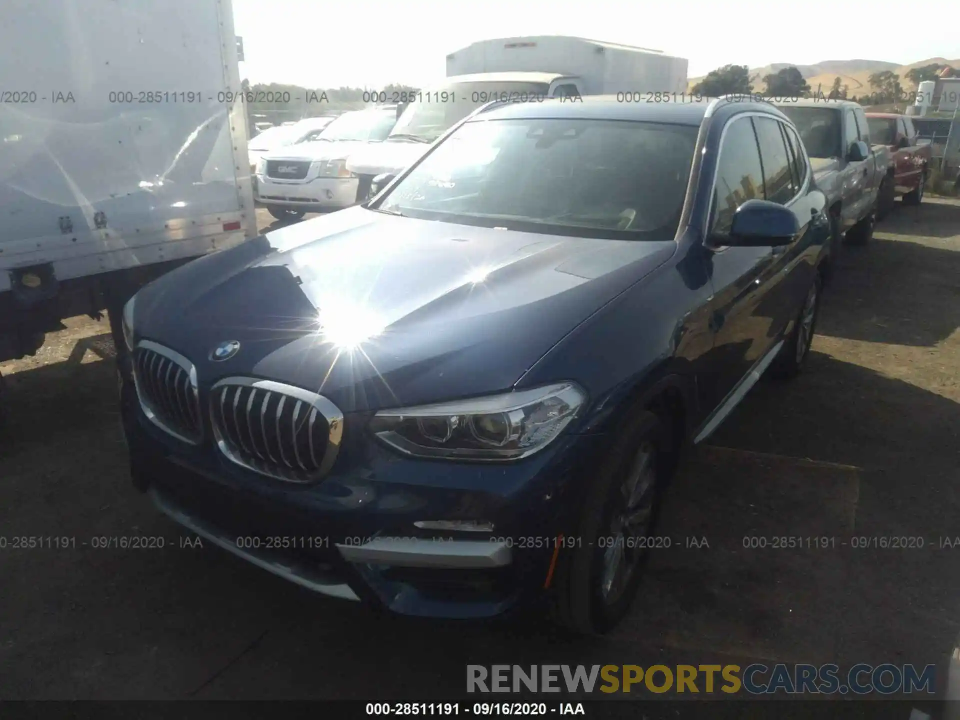 2 Photograph of a damaged car 5UXTR9C5XKLE14923 BMW X3 2019