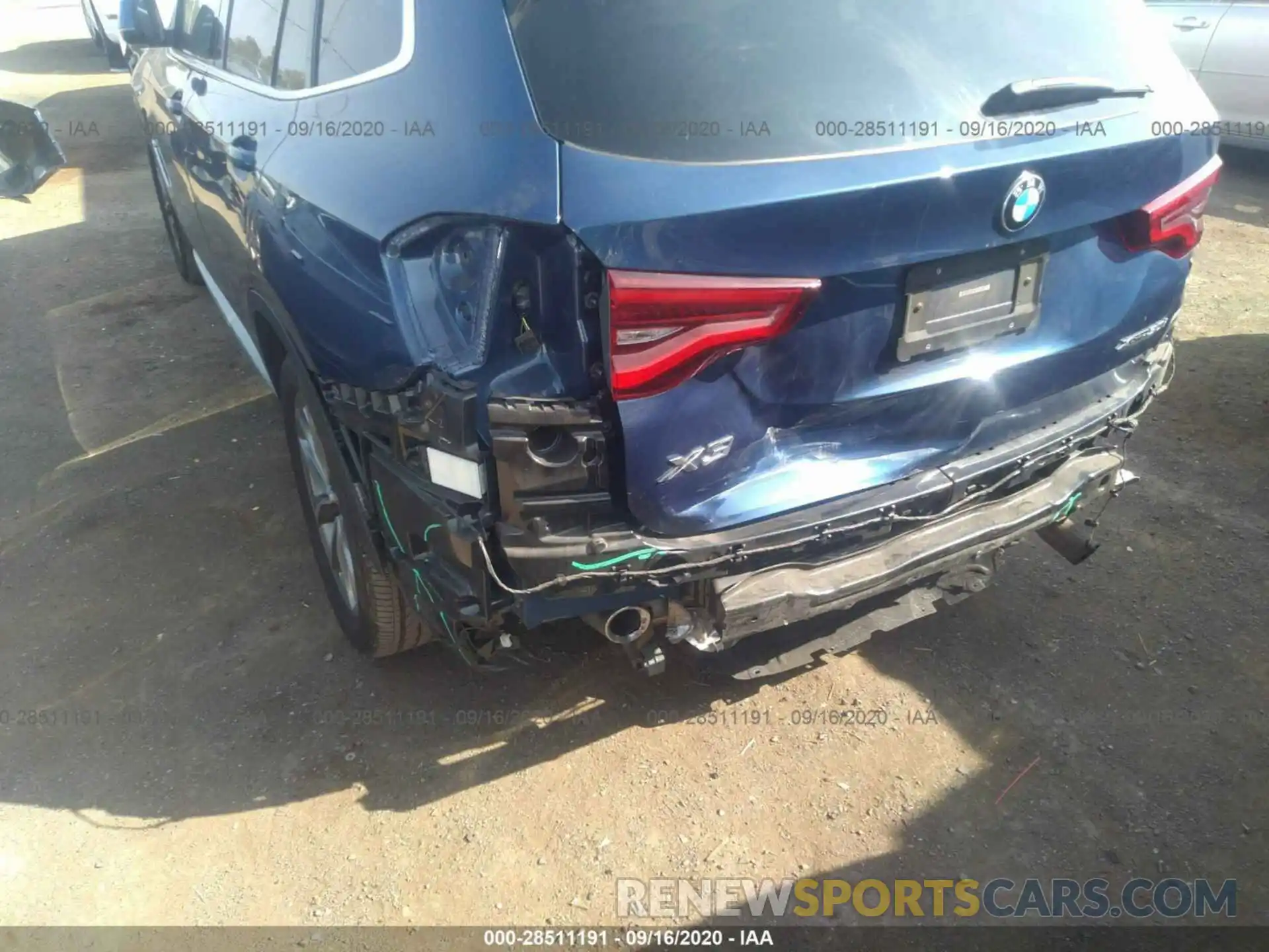 6 Photograph of a damaged car 5UXTR9C5XKLE14923 BMW X3 2019