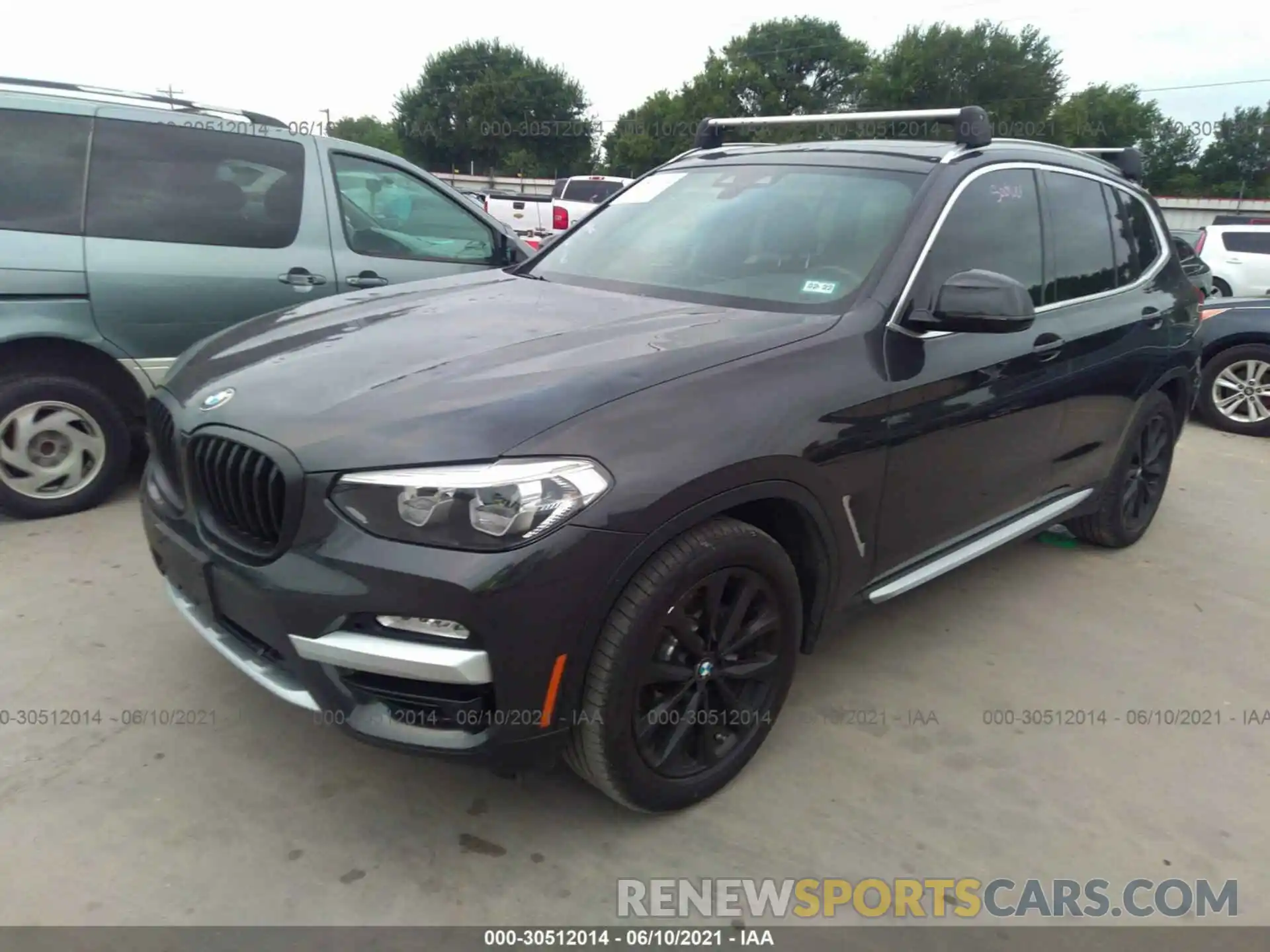 2 Photograph of a damaged car 5UXTR9C5XKLE16218 BMW X3 2019