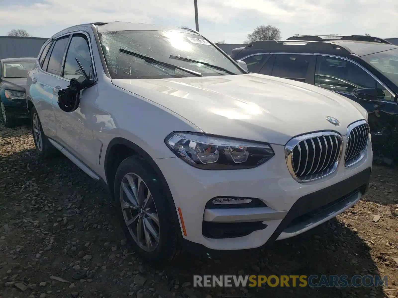 1 Photograph of a damaged car 5UXTR9C5XKLE16994 BMW X3 2019