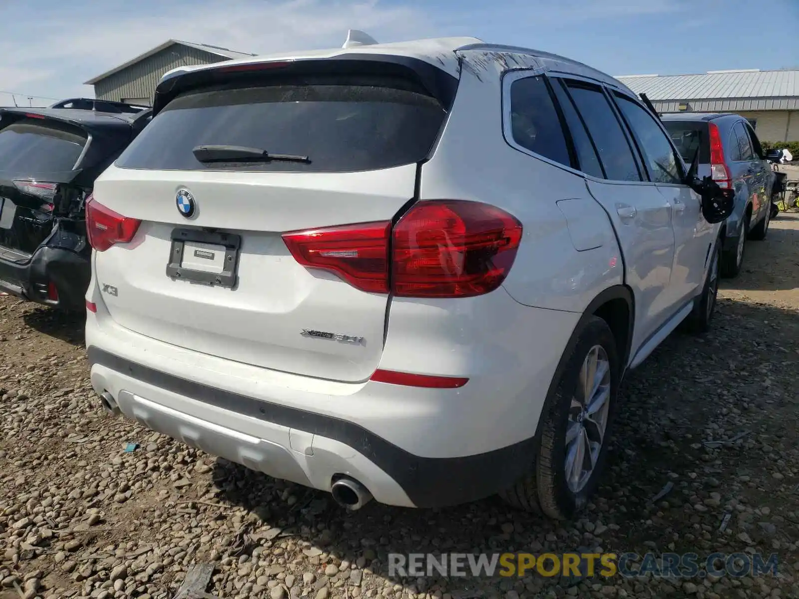 4 Photograph of a damaged car 5UXTR9C5XKLE16994 BMW X3 2019