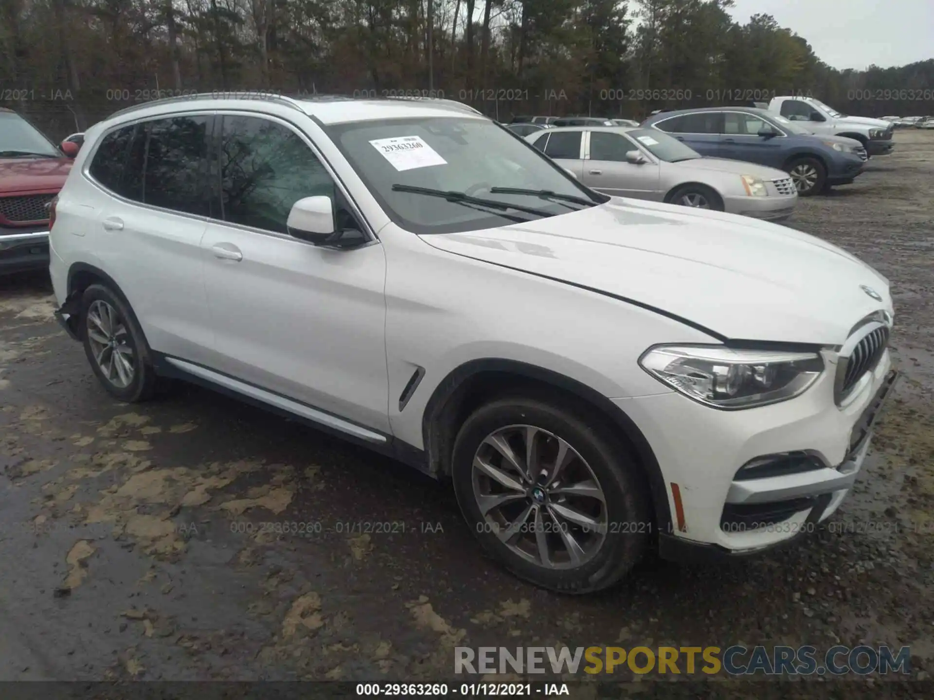 1 Photograph of a damaged car 5UXTR9C5XKLE17188 BMW X3 2019