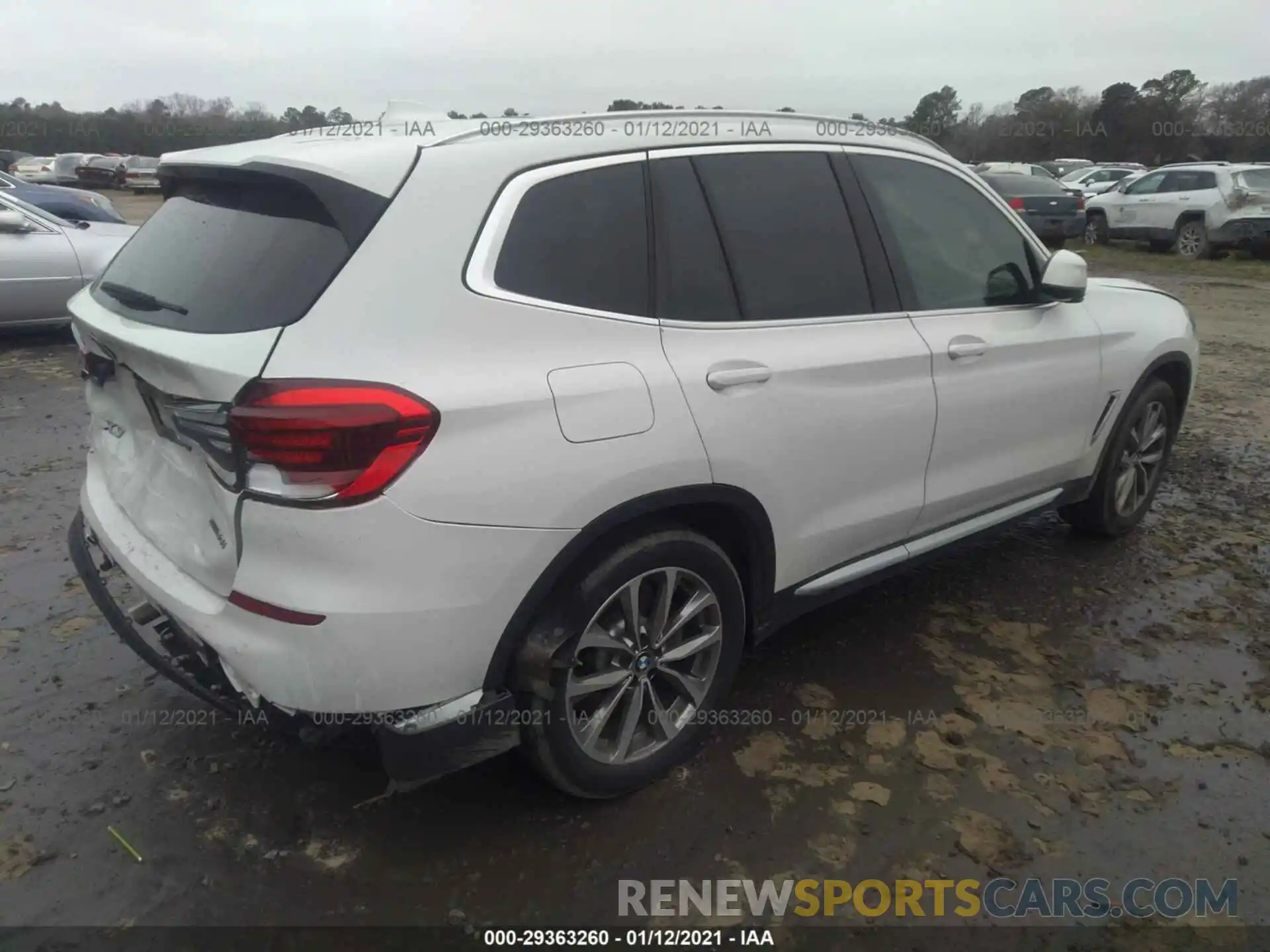 4 Photograph of a damaged car 5UXTR9C5XKLE17188 BMW X3 2019