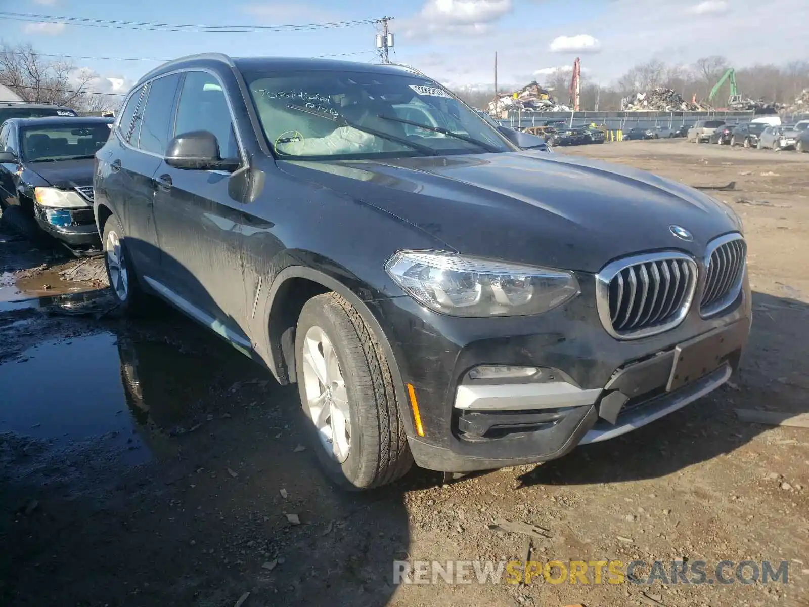 1 Photograph of a damaged car 5UXTR9C5XKLE18275 BMW X3 2019