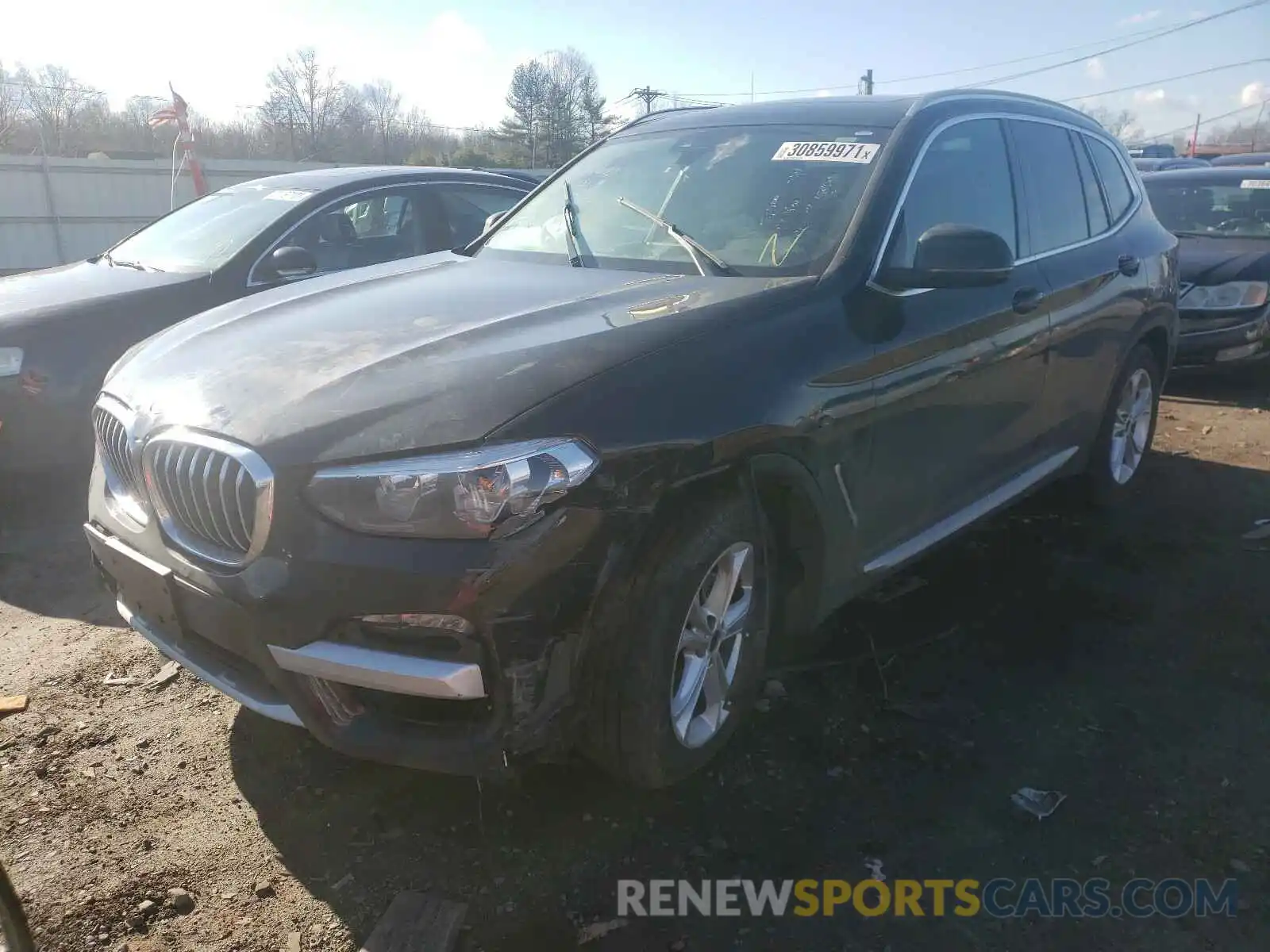 2 Photograph of a damaged car 5UXTR9C5XKLE18275 BMW X3 2019