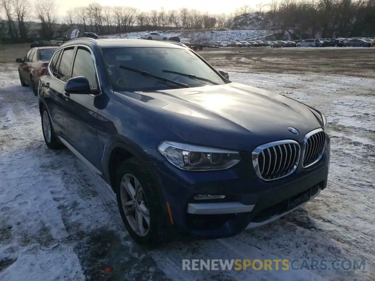 1 Photograph of a damaged car 5UXTR9C5XKLE20771 BMW X3 2019