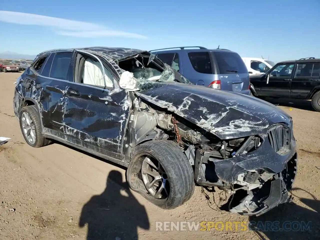 4 Photograph of a damaged car 5UXTR9C5XKLE21449 BMW X3 2019