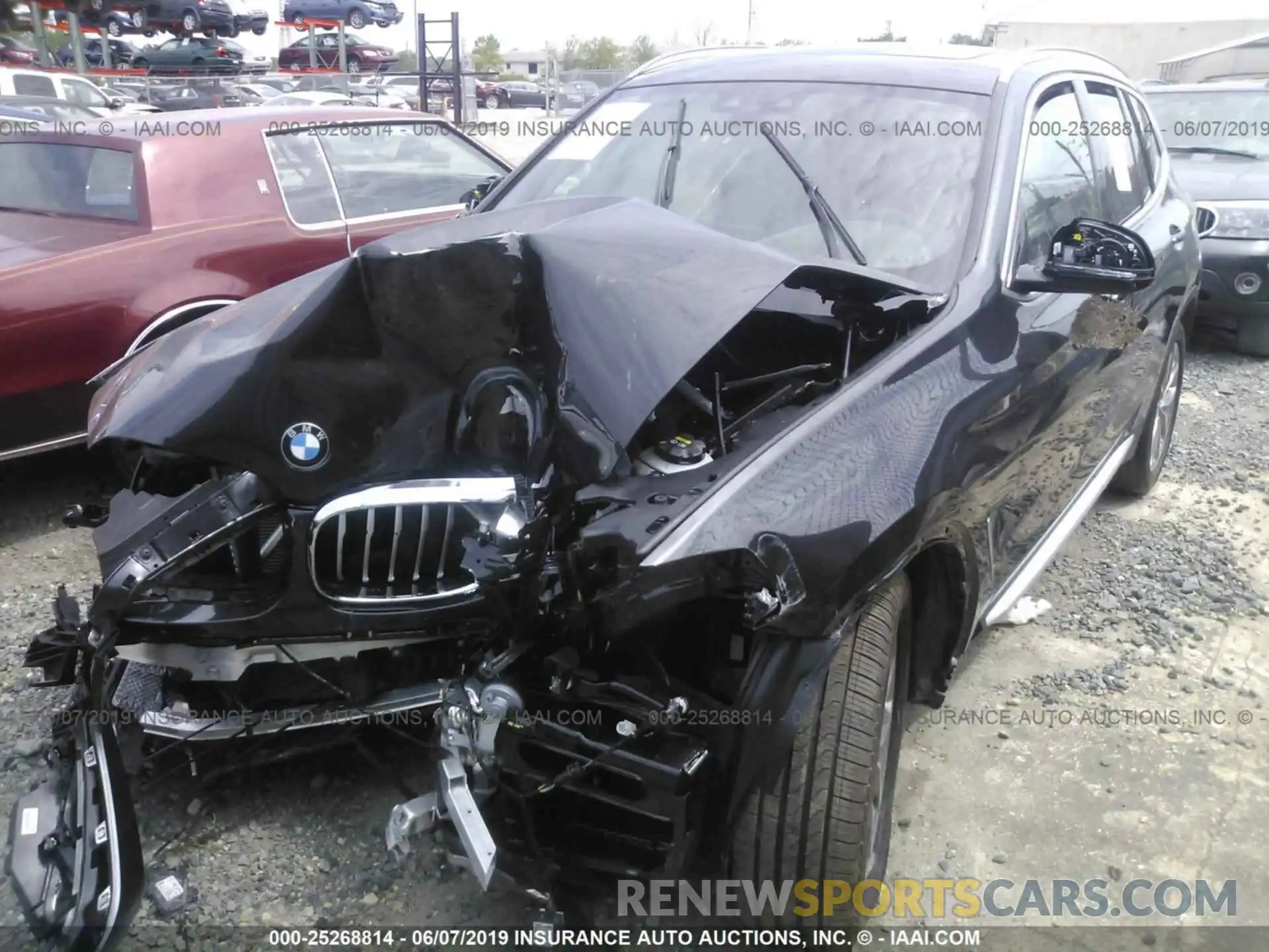 2 Photograph of a damaged car 5UXTR9C5XKLP77056 BMW X3 2019