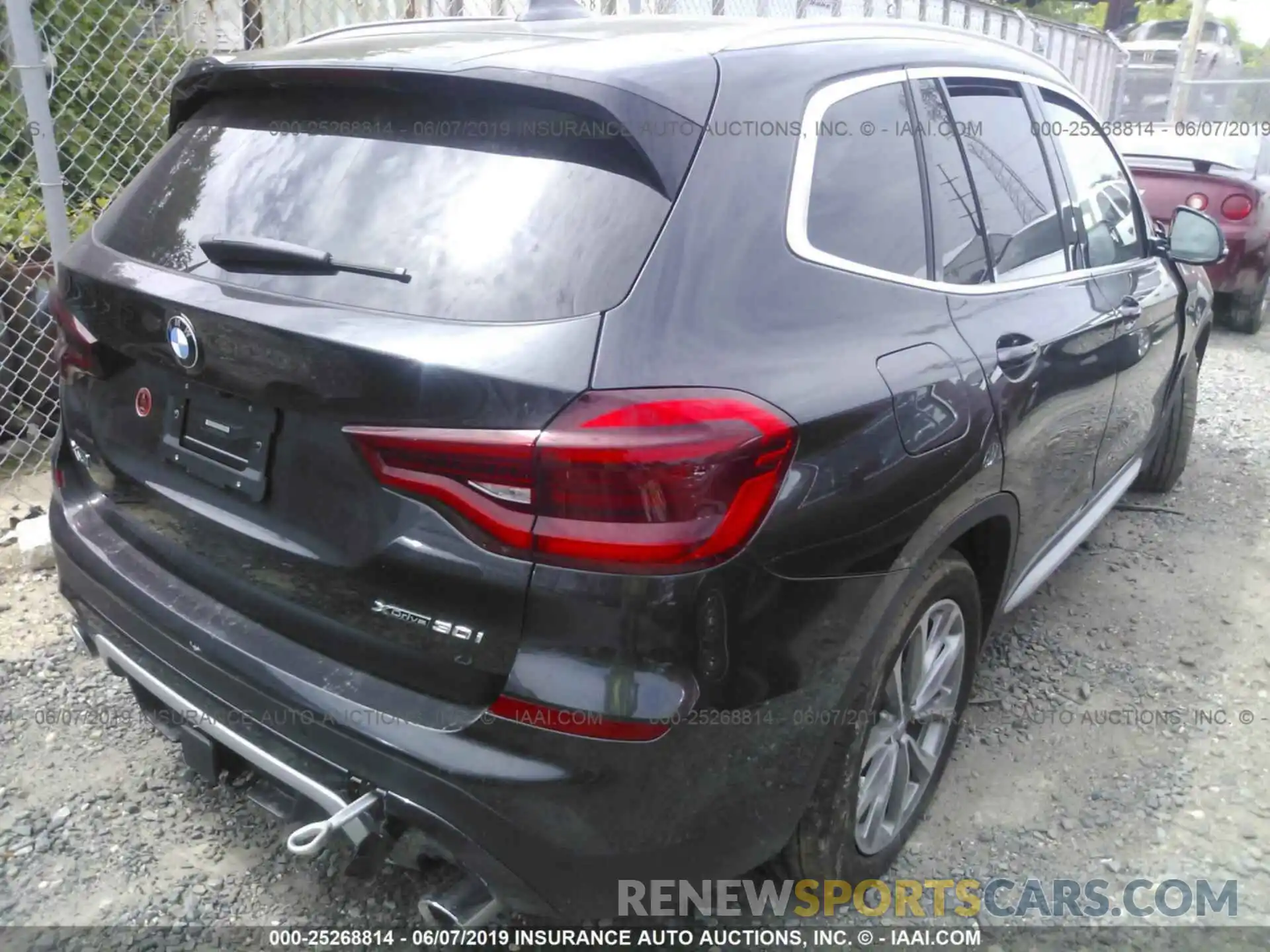 4 Photograph of a damaged car 5UXTR9C5XKLP77056 BMW X3 2019