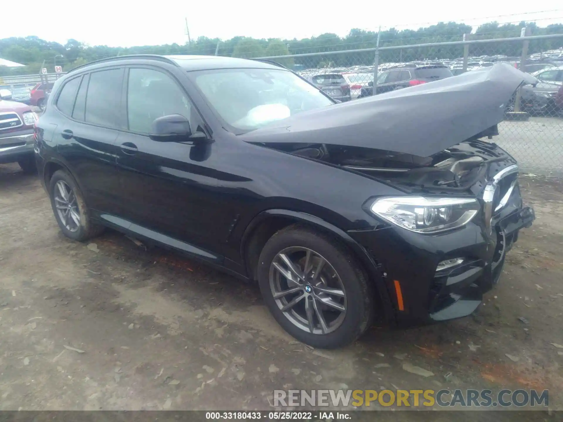 1 Photograph of a damaged car 5UXTR9C5XKLP77381 BMW X3 2019