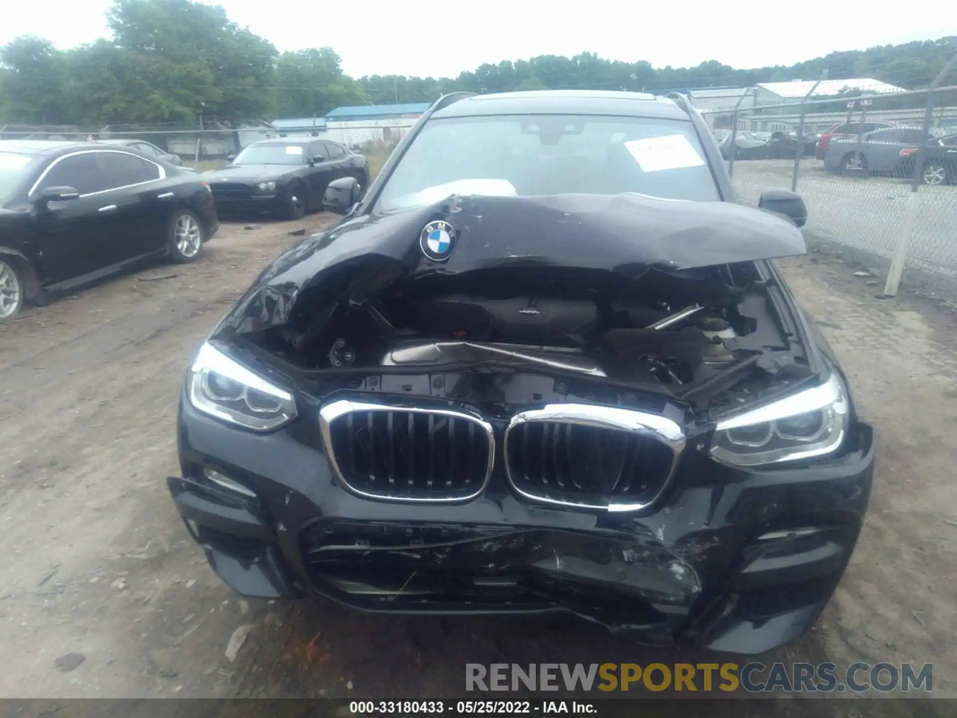 6 Photograph of a damaged car 5UXTR9C5XKLP77381 BMW X3 2019