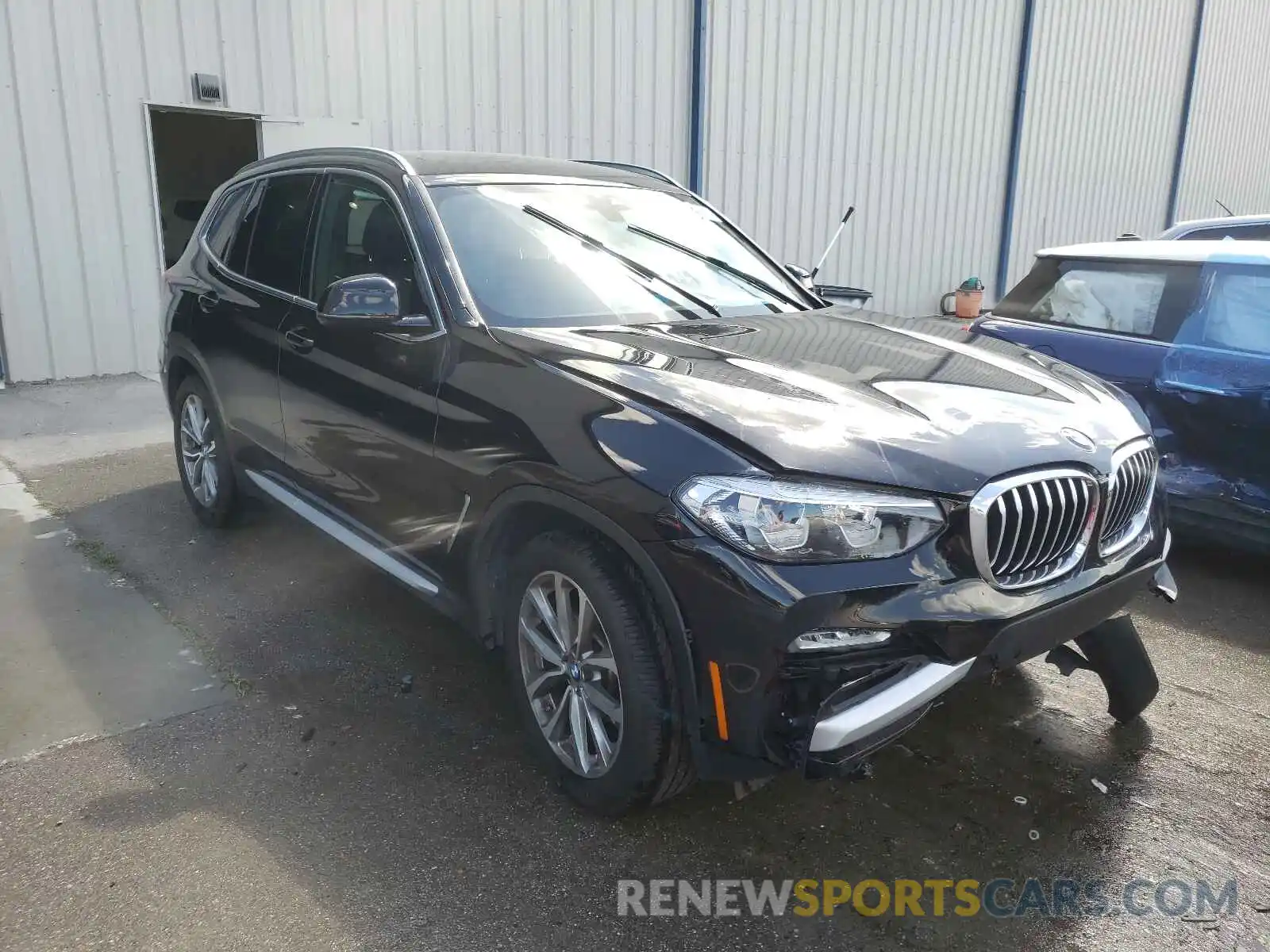 1 Photograph of a damaged car 5UXTR9C5XKLP77865 BMW X3 2019