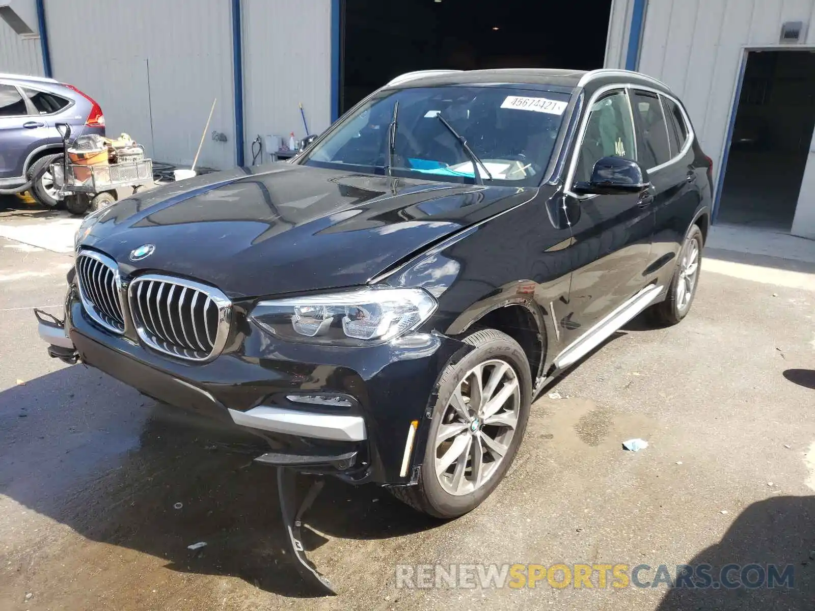 2 Фотография поврежденного автомобиля 5UXTR9C5XKLP77865 BMW X3 2019