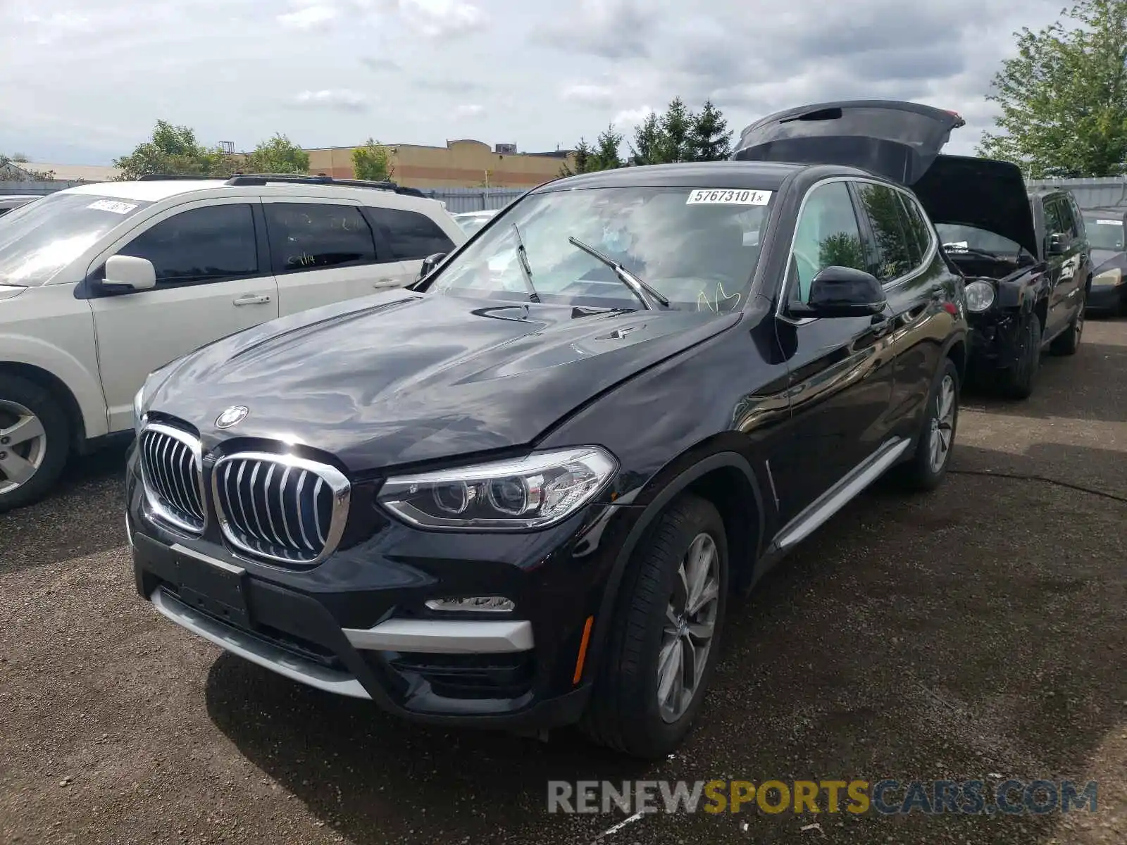 2 Photograph of a damaged car 5UXTR9C5XKLP85206 BMW X3 2019