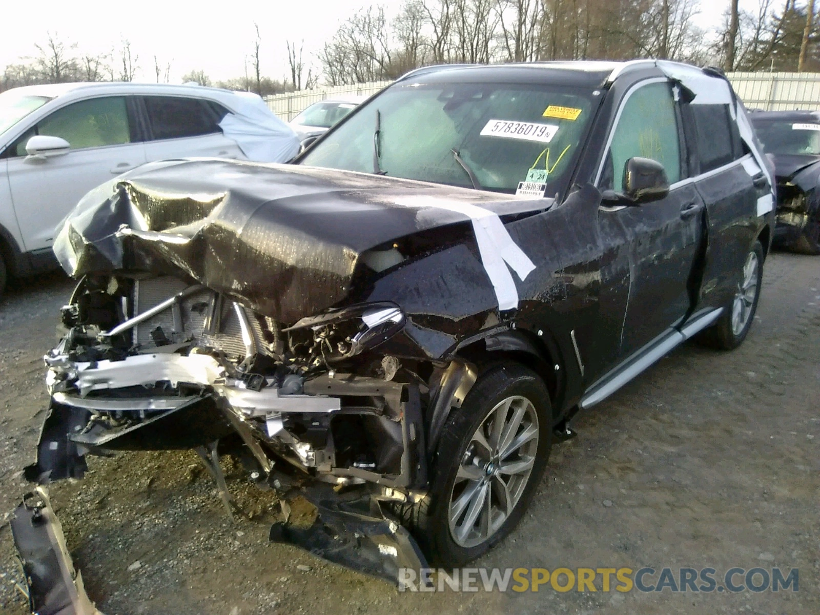 2 Фотография поврежденного автомобиля 5UXTR9C5XKLP85223 BMW X3 2019