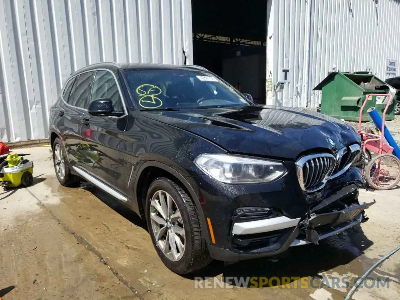 1 Photograph of a damaged car 5UXTR9C5XKLP85447 BMW X3 2019