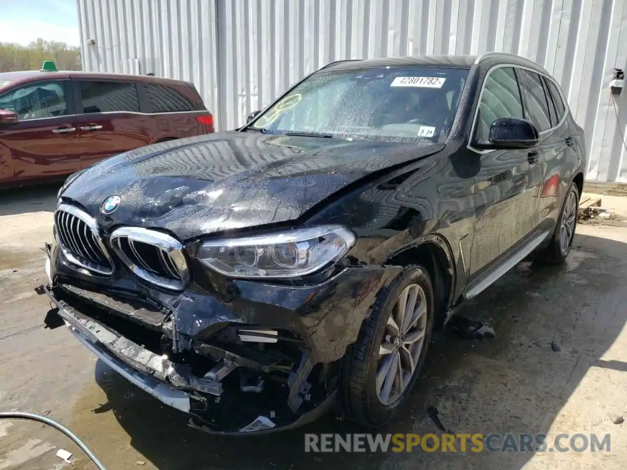 2 Photograph of a damaged car 5UXTR9C5XKLP85447 BMW X3 2019