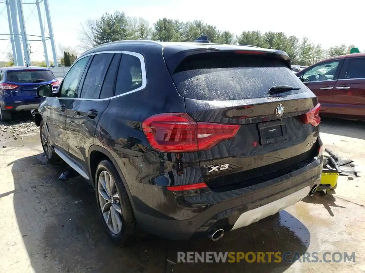 3 Photograph of a damaged car 5UXTR9C5XKLP85447 BMW X3 2019