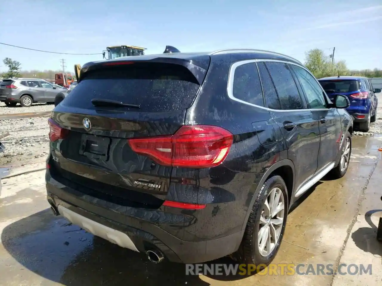 4 Фотография поврежденного автомобиля 5UXTR9C5XKLP85447 BMW X3 2019