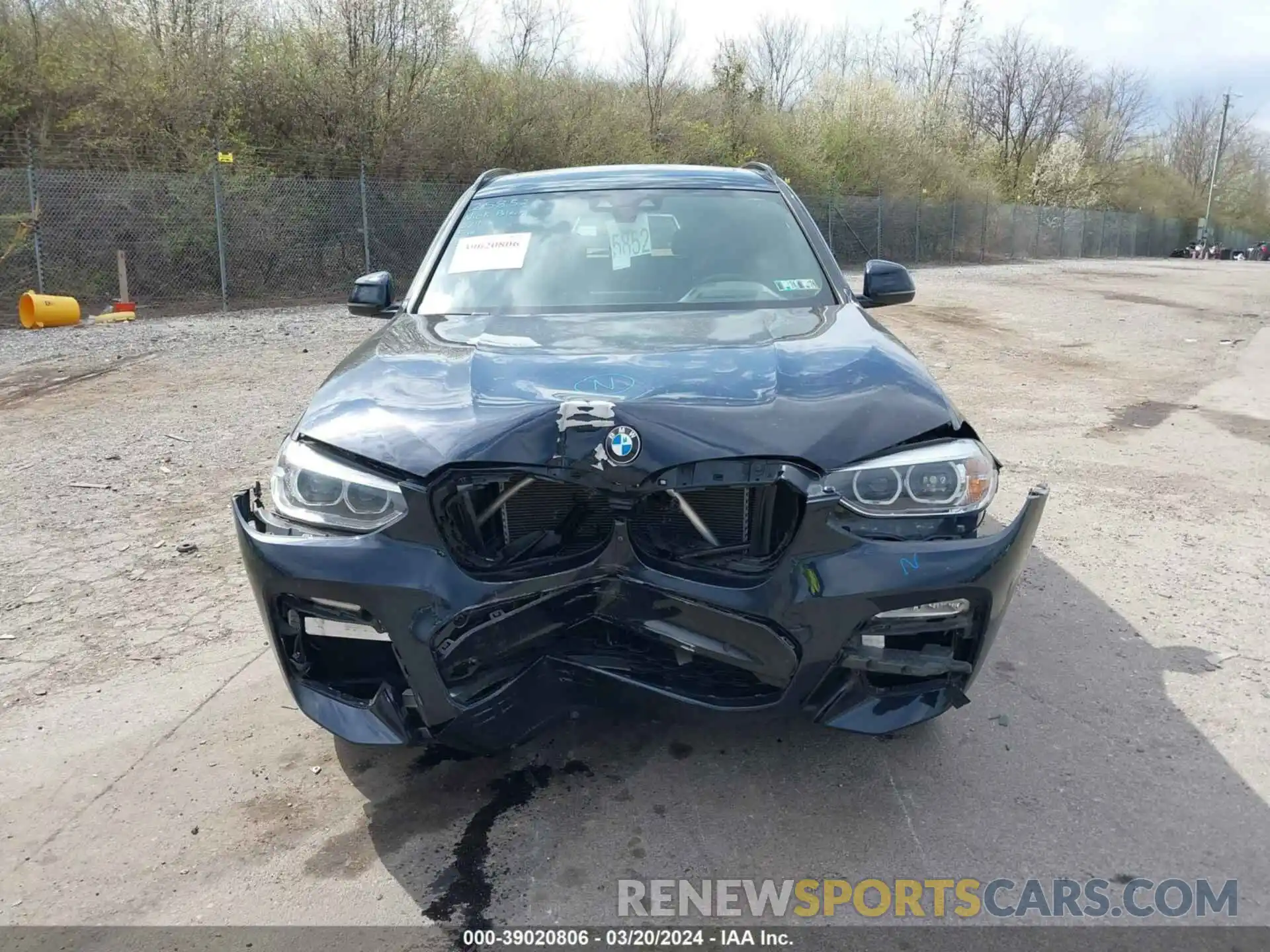 13 Photograph of a damaged car 5UXTR9C5XKLP86114 BMW X3 2019