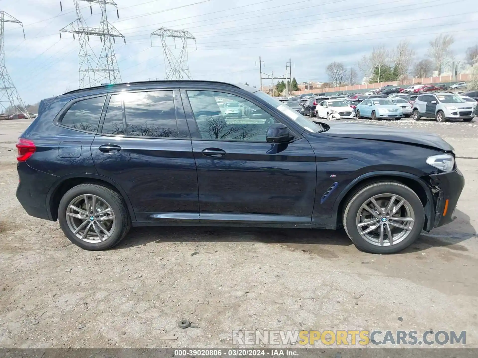 14 Photograph of a damaged car 5UXTR9C5XKLP86114 BMW X3 2019