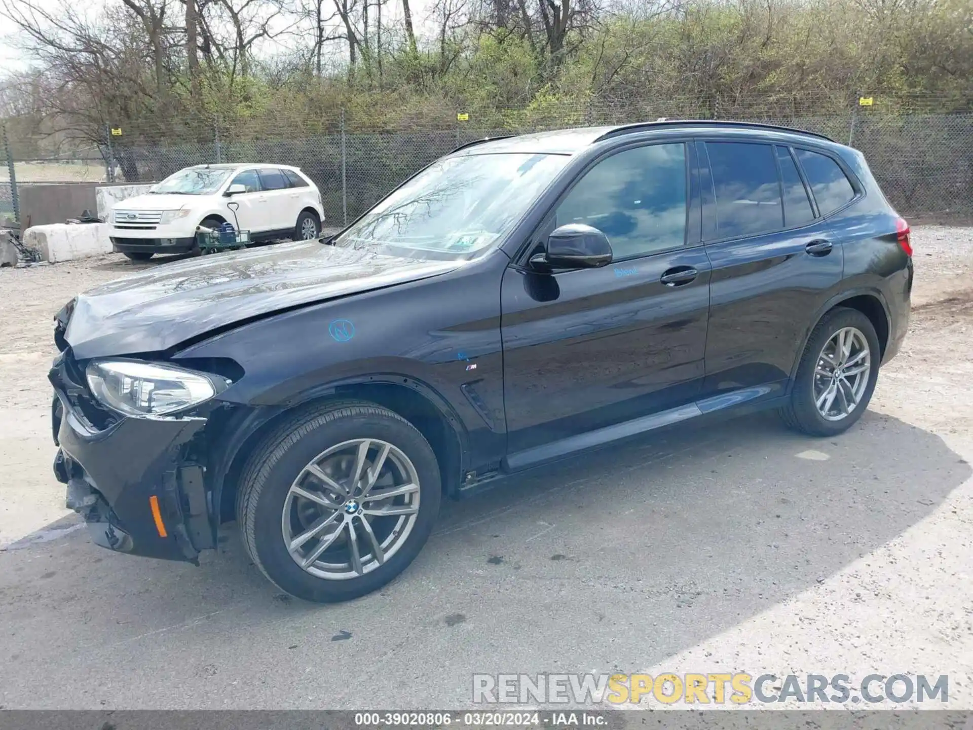 2 Photograph of a damaged car 5UXTR9C5XKLP86114 BMW X3 2019