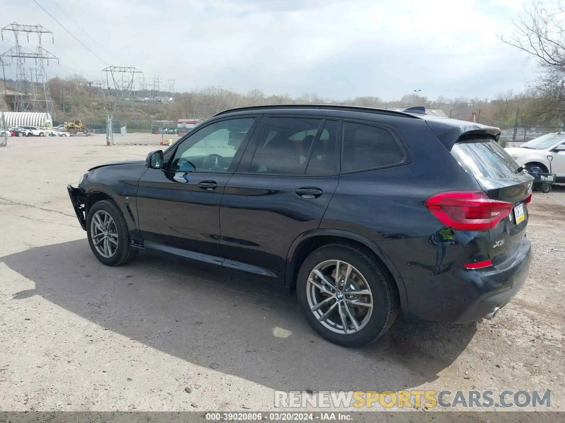 3 Photograph of a damaged car 5UXTR9C5XKLP86114 BMW X3 2019