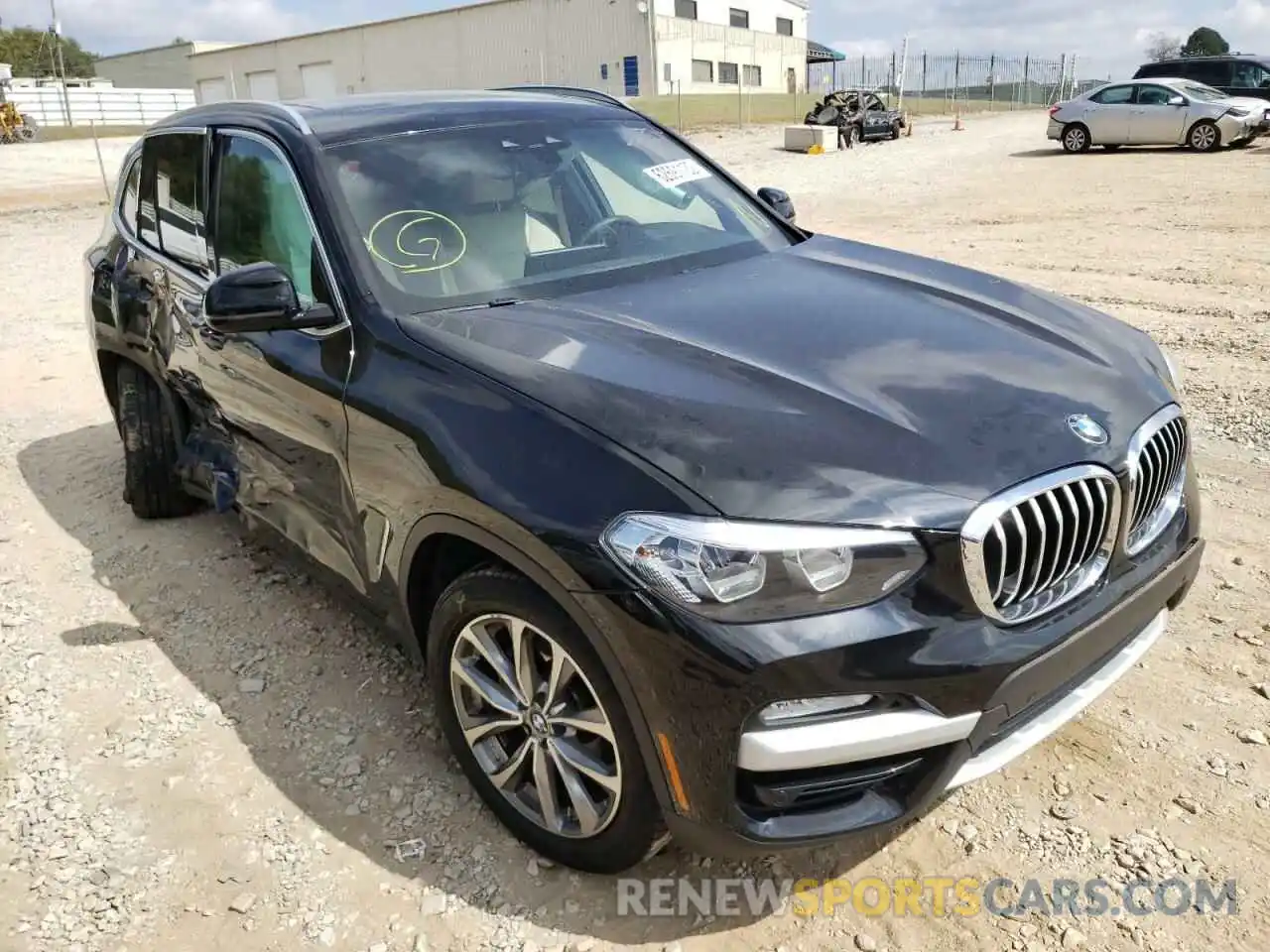 1 Photograph of a damaged car 5UXTR9C5XKLP87070 BMW X3 2019