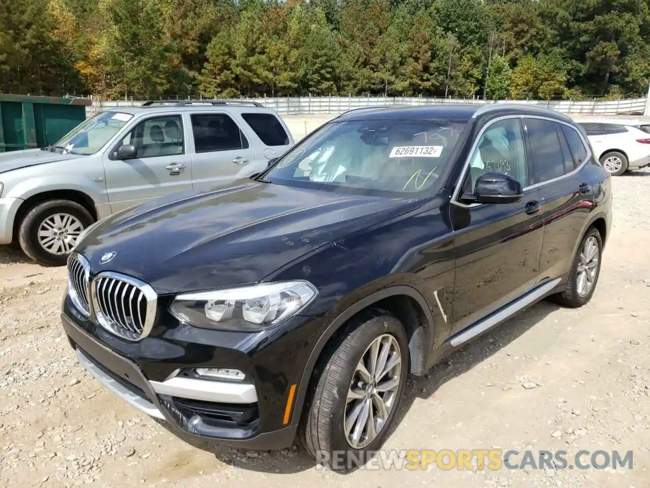 2 Photograph of a damaged car 5UXTR9C5XKLP87070 BMW X3 2019