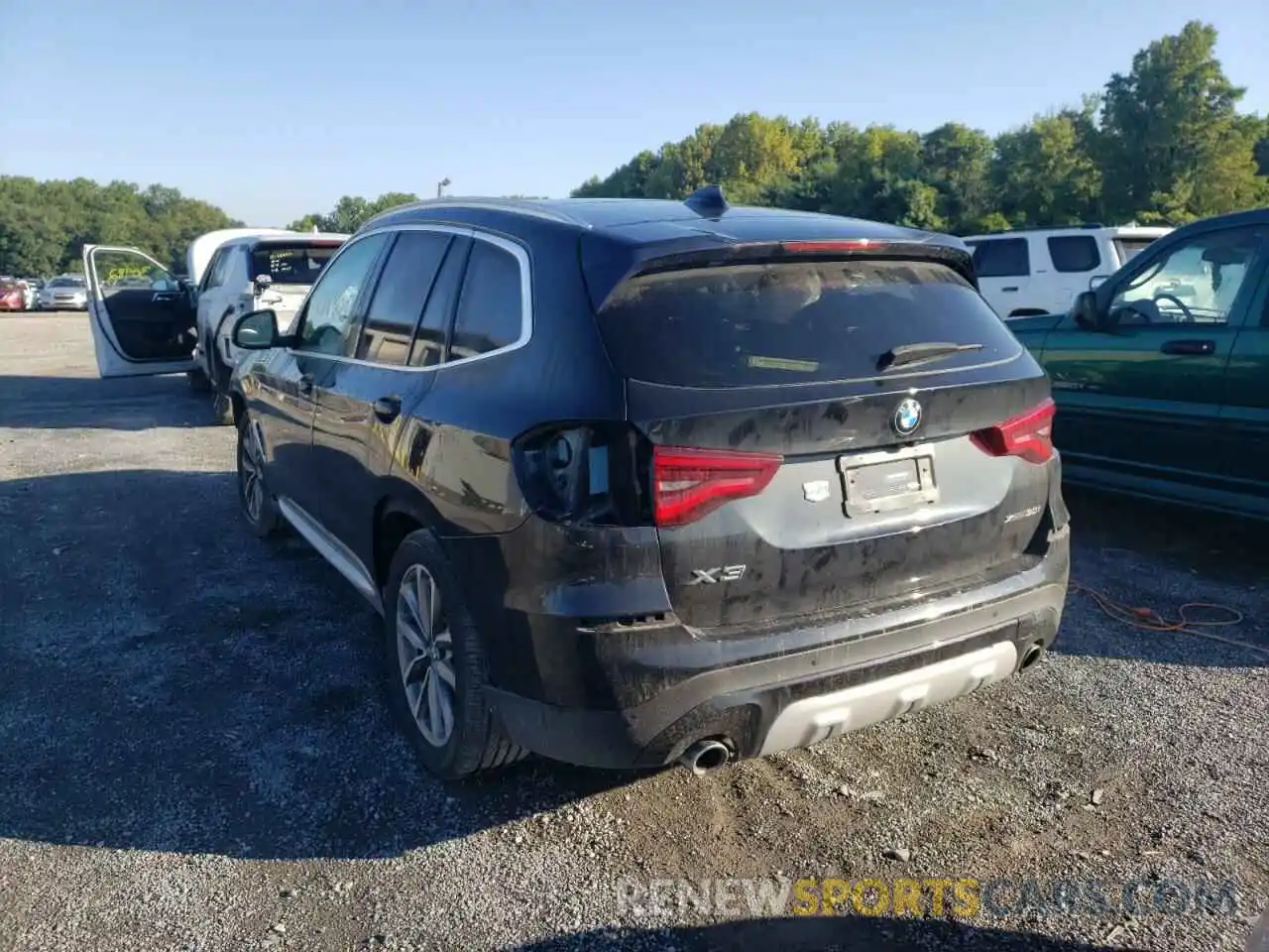 3 Photograph of a damaged car 5UXTR9C5XKLP88039 BMW X3 2019