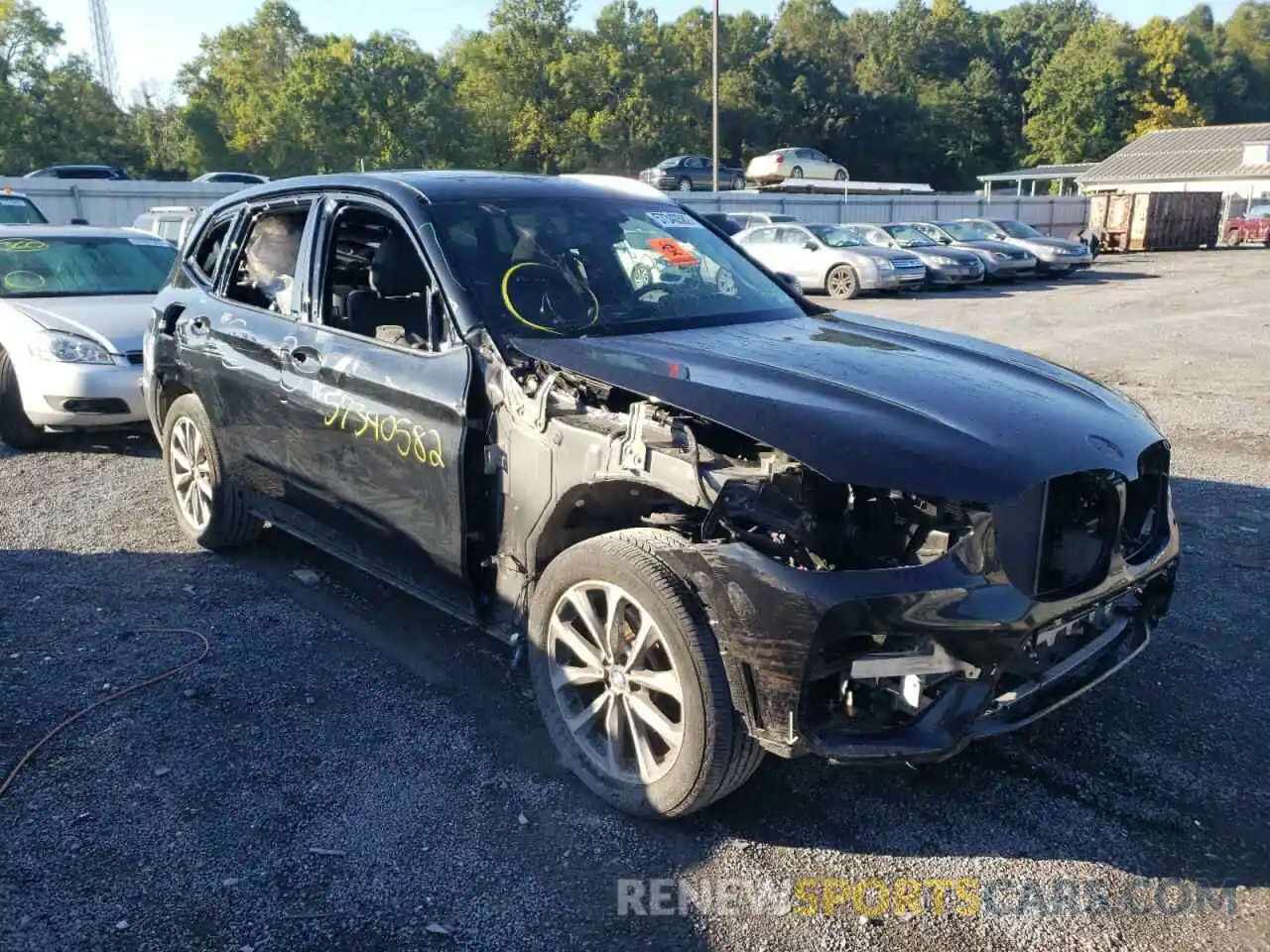 9 Photograph of a damaged car 5UXTR9C5XKLP88039 BMW X3 2019