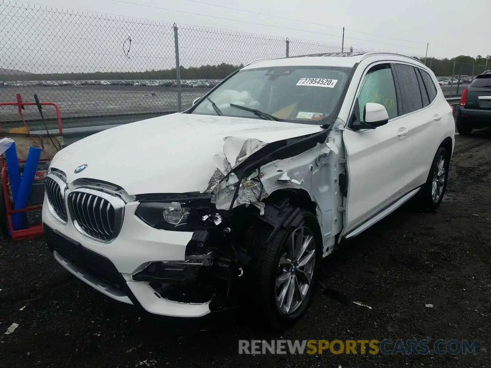 2 Photograph of a damaged car 5UXTR9C5XKLP89644 BMW X3 2019