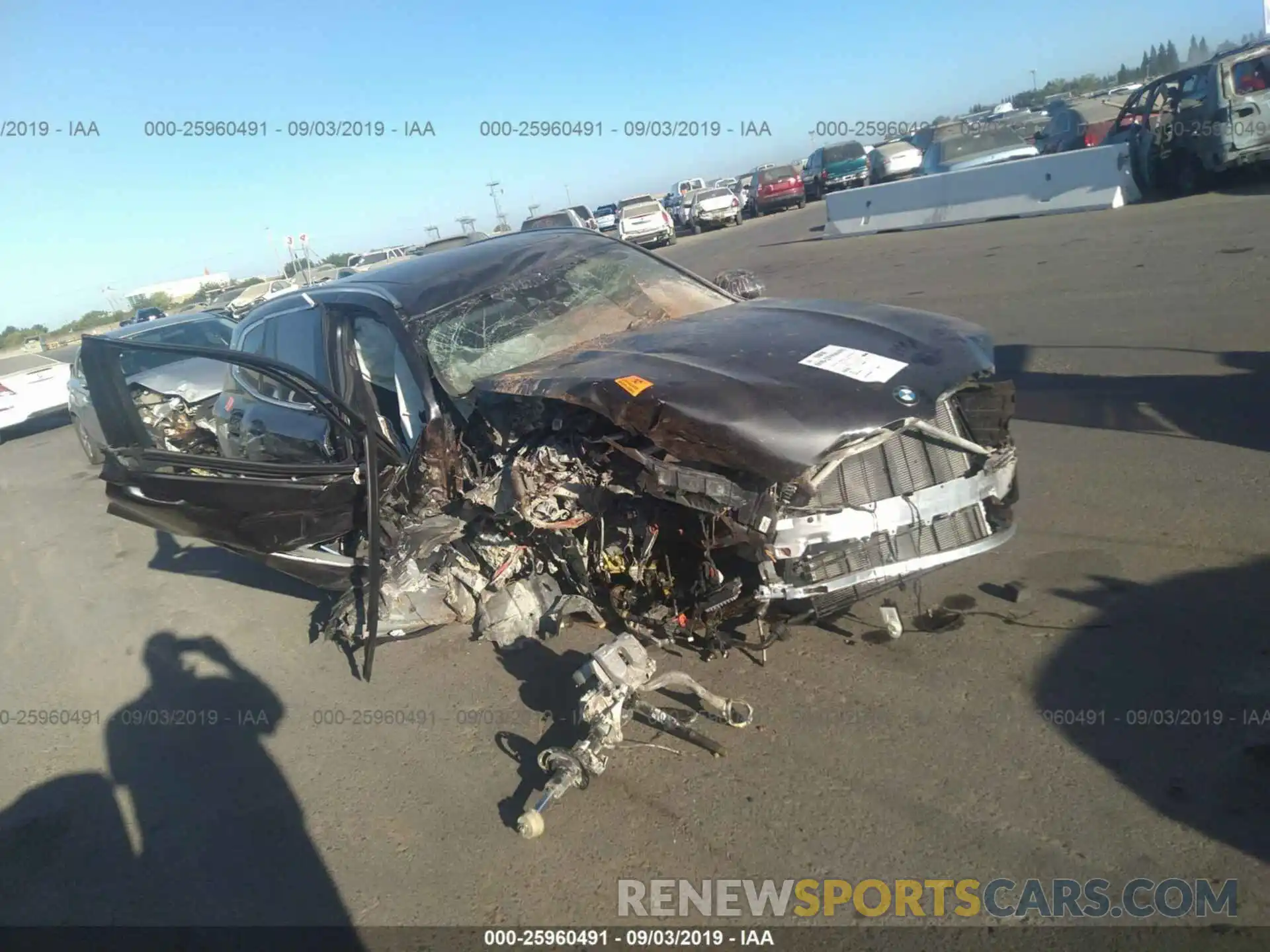 1 Photograph of a damaged car 5UXTR9C5XKLP95234 BMW X3 2019