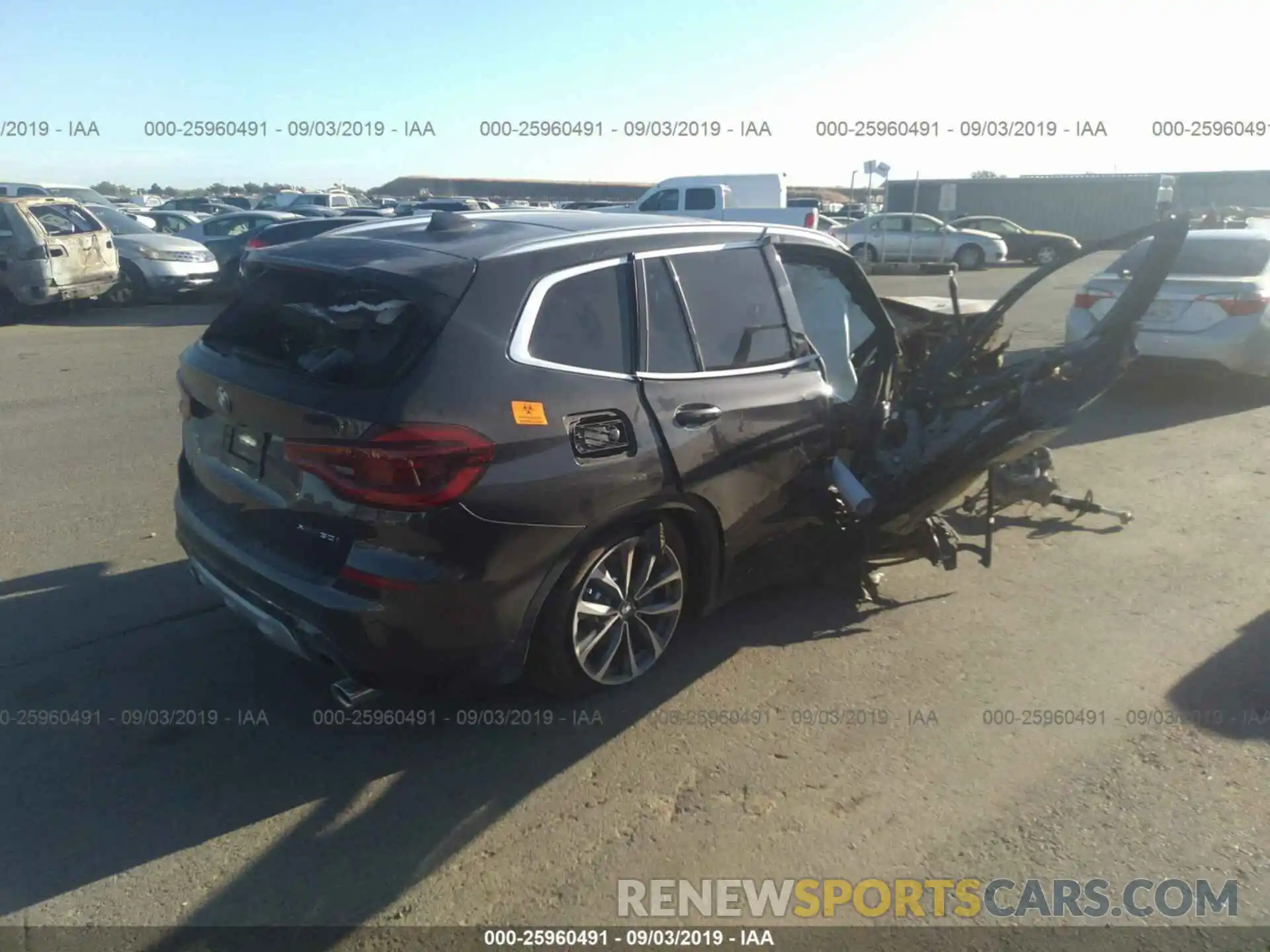 4 Photograph of a damaged car 5UXTR9C5XKLP95234 BMW X3 2019