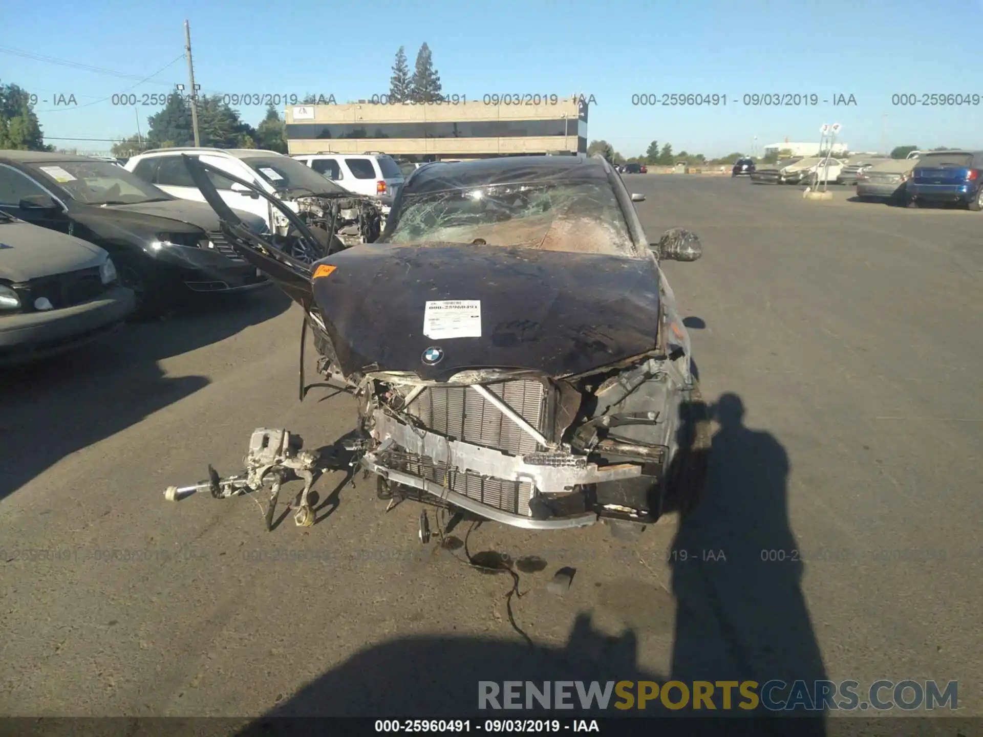 6 Photograph of a damaged car 5UXTR9C5XKLP95234 BMW X3 2019