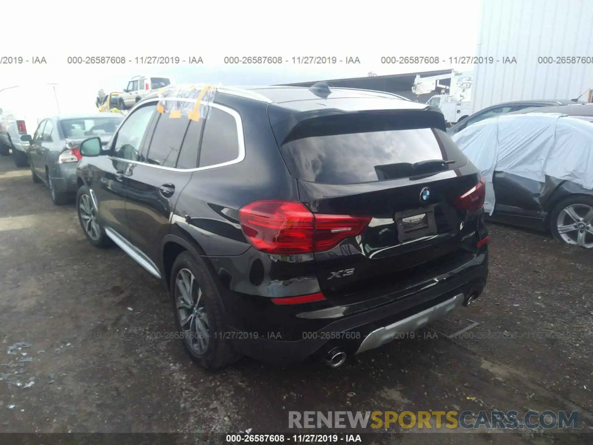 3 Photograph of a damaged car 5UXTR9C5XKLP97968 BMW X3 2019